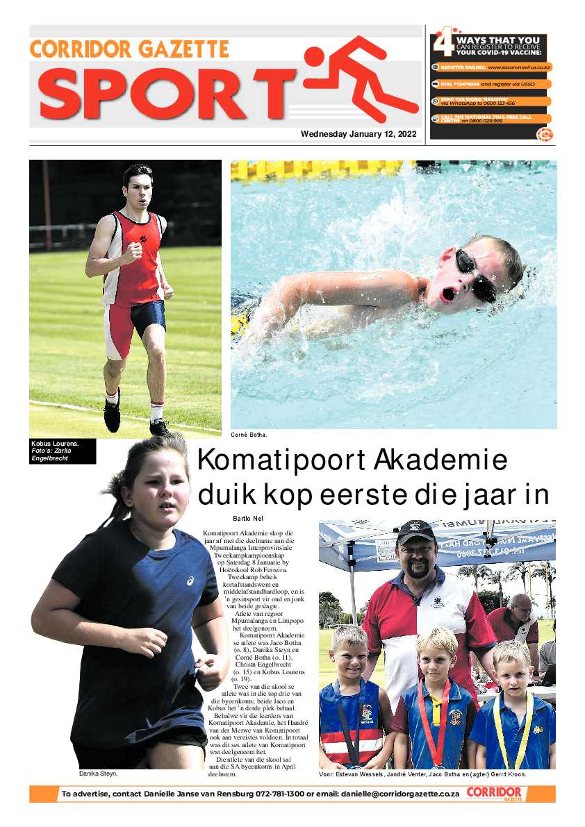 Corridor Gazette 12 January 2022 page 8