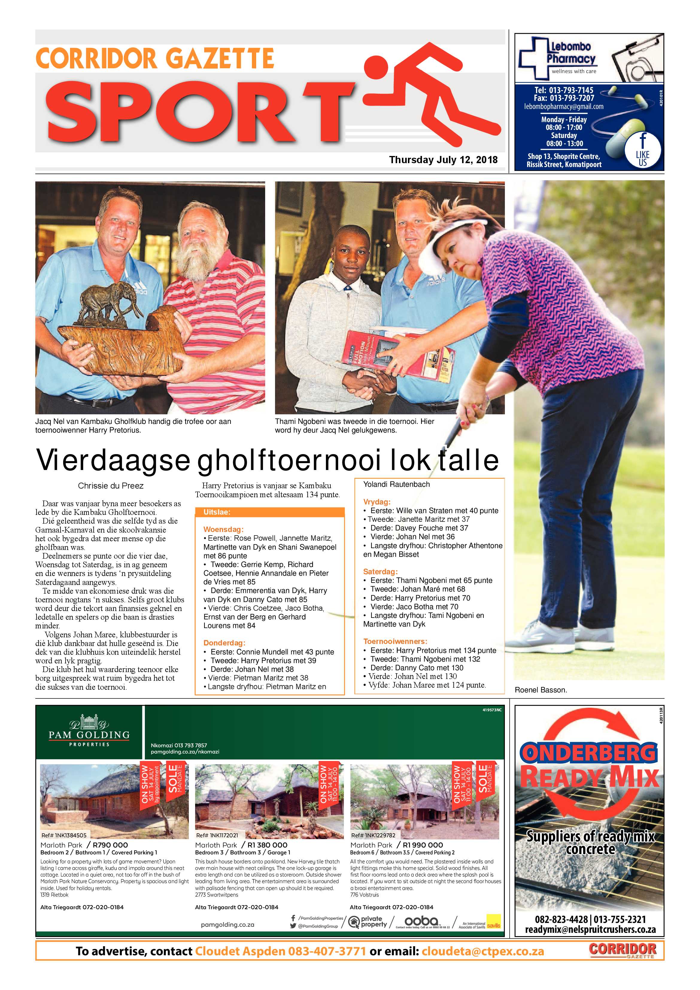 Corridor Gazette 12 July 2018 page 8