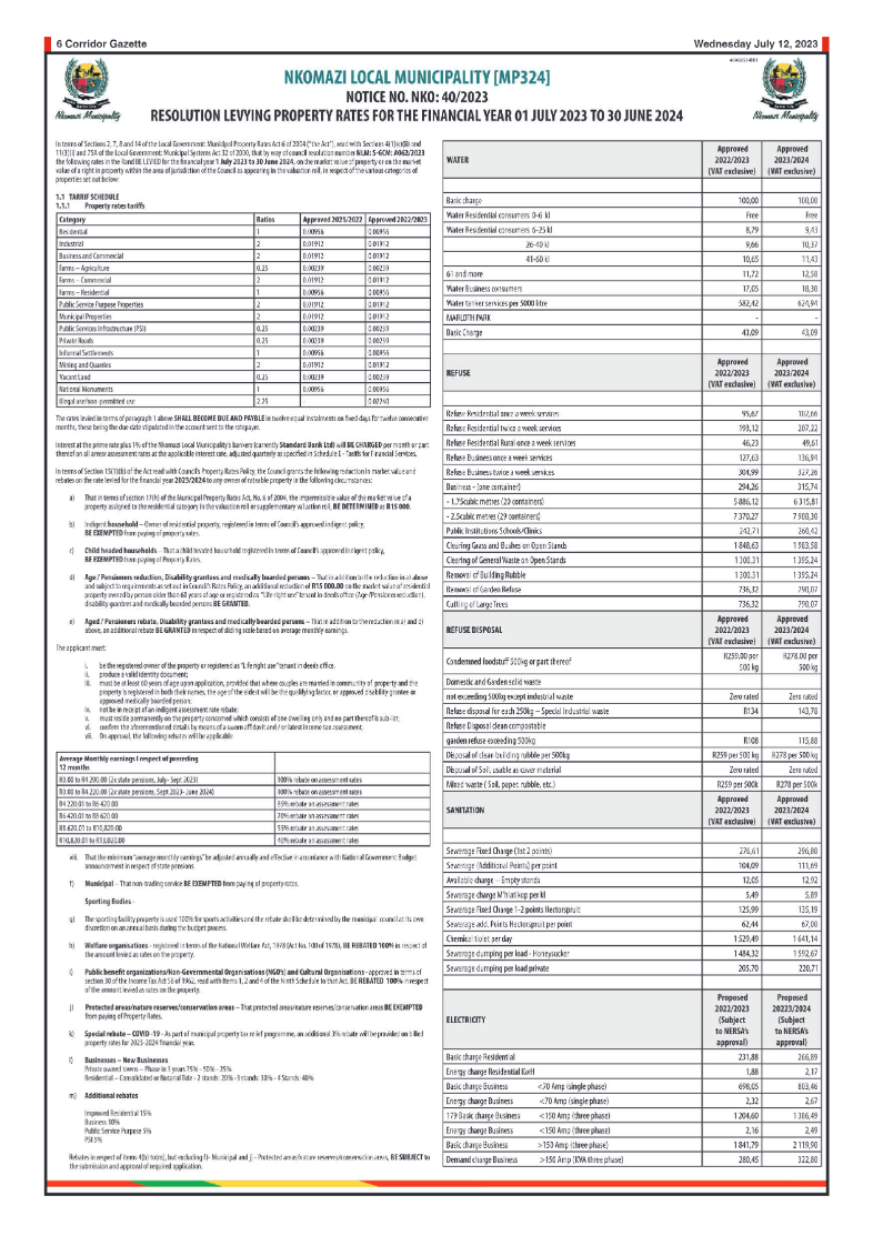 Corridor Gazette 12 July 2023 page 6