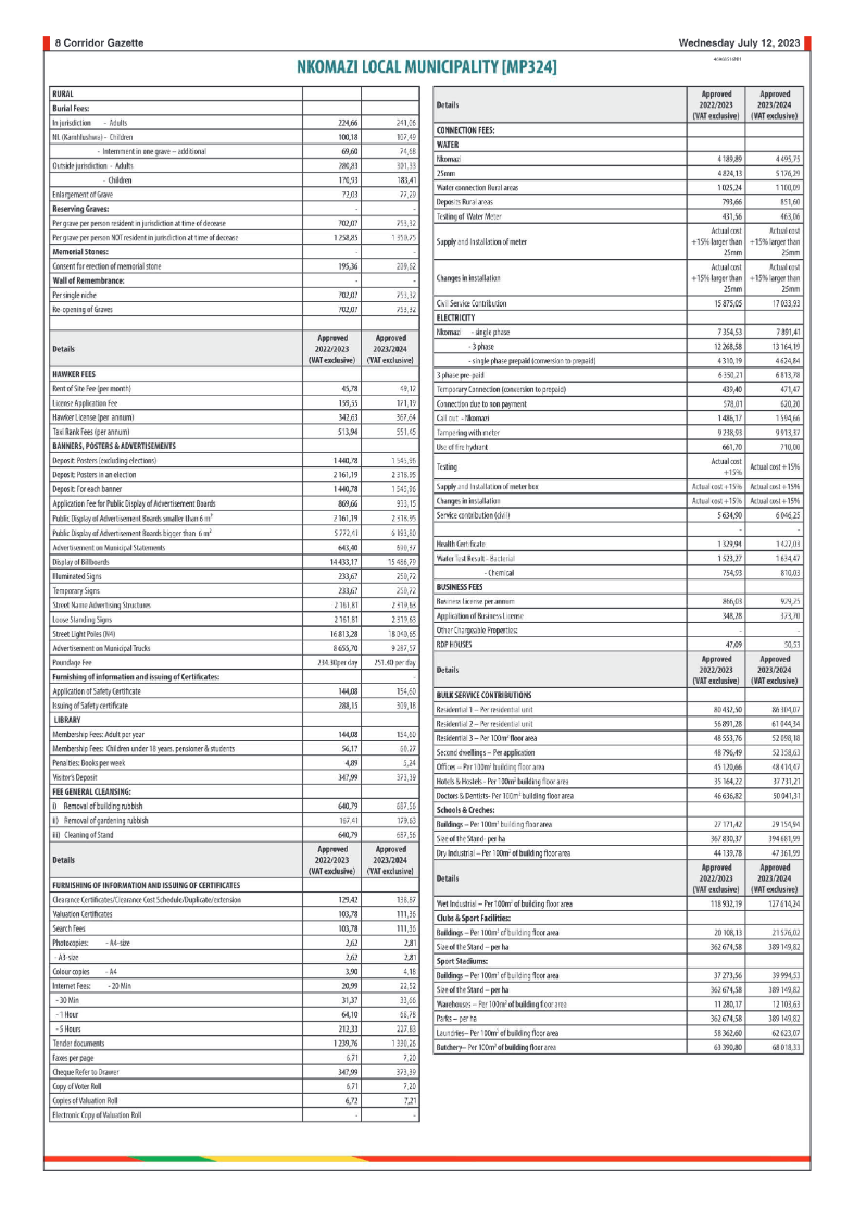 Corridor Gazette 12 July 2023 page 8