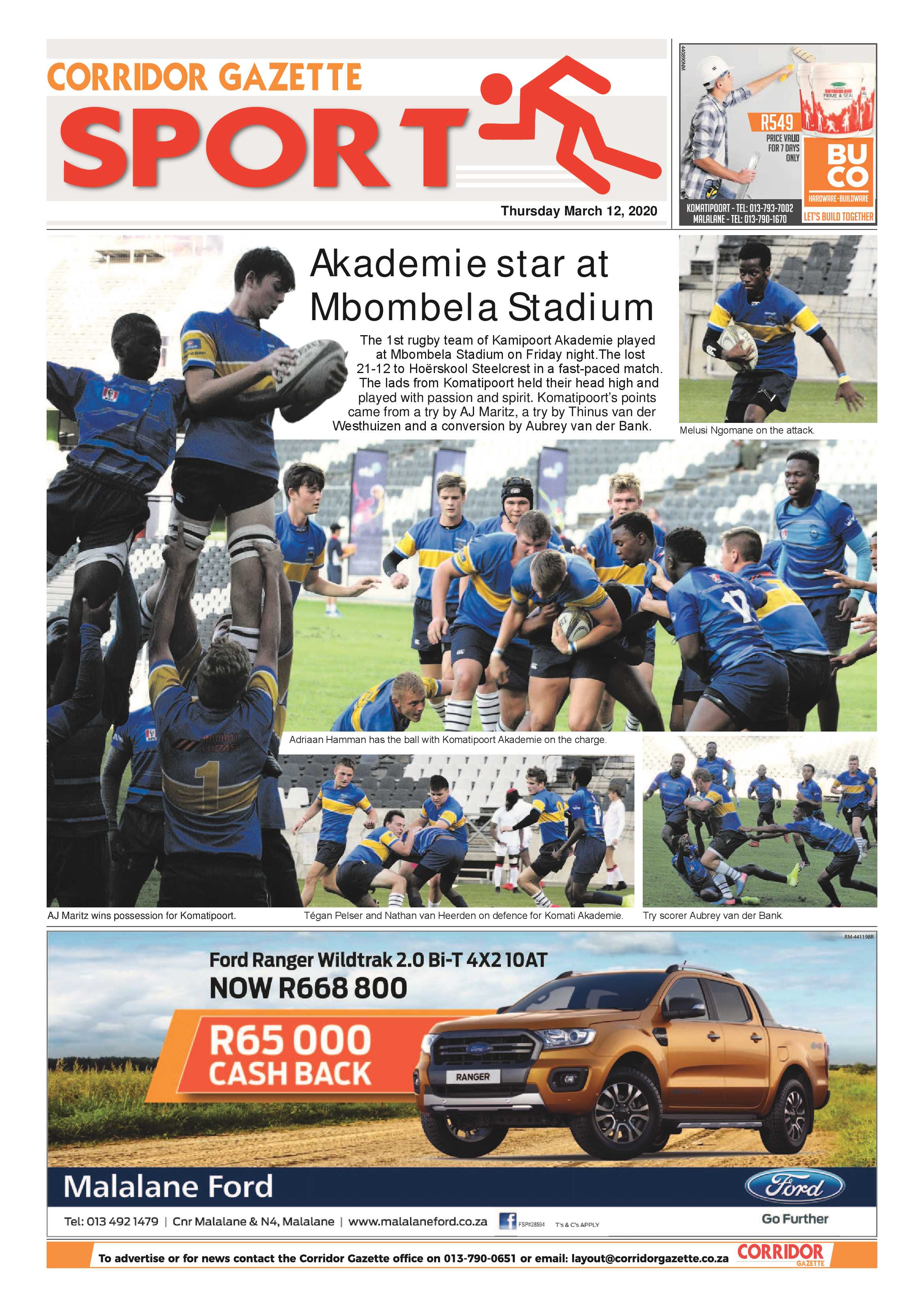 Corridor Gazette 12 March 2020 page 8