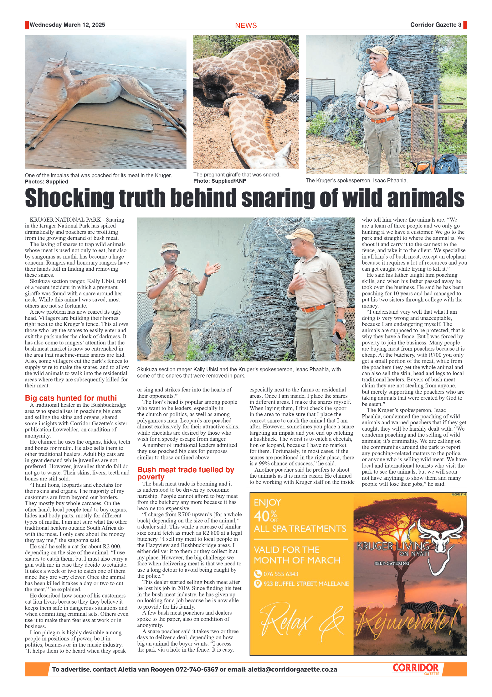 Corridor Gazette 12 March 2025 page 3