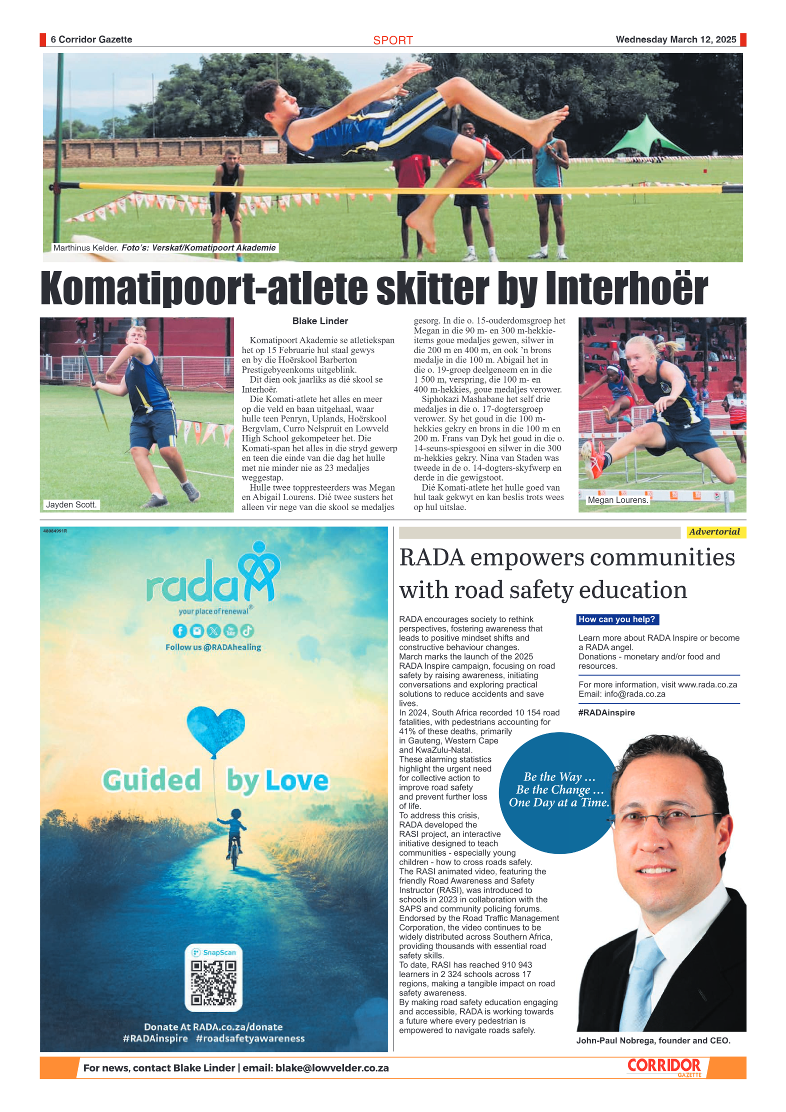 Corridor Gazette 12 March 2025 page 6