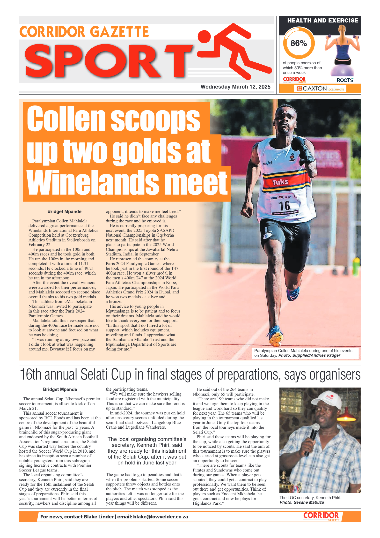 Corridor Gazette 12 March 2025 page 8