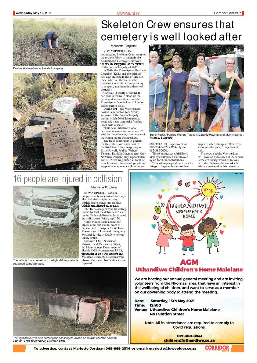 Corridor Gazette 12 May 2021 page 7