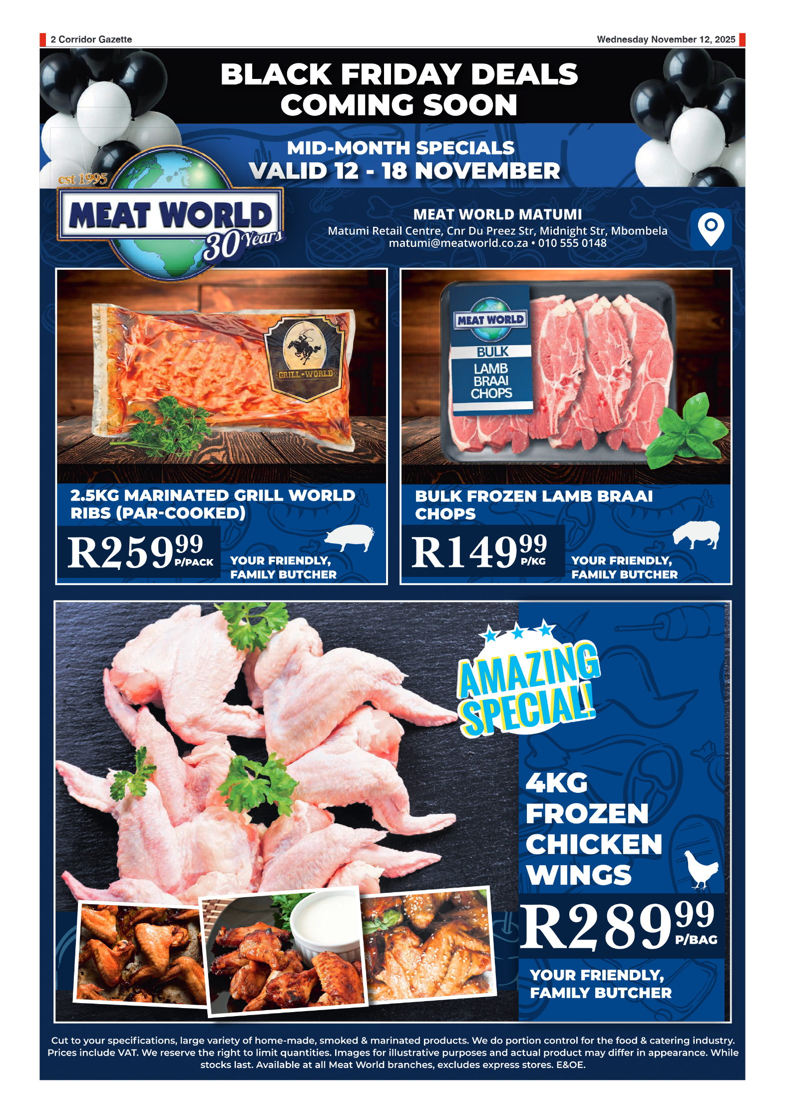 Corridor Gazette 12 November 2025 page 2