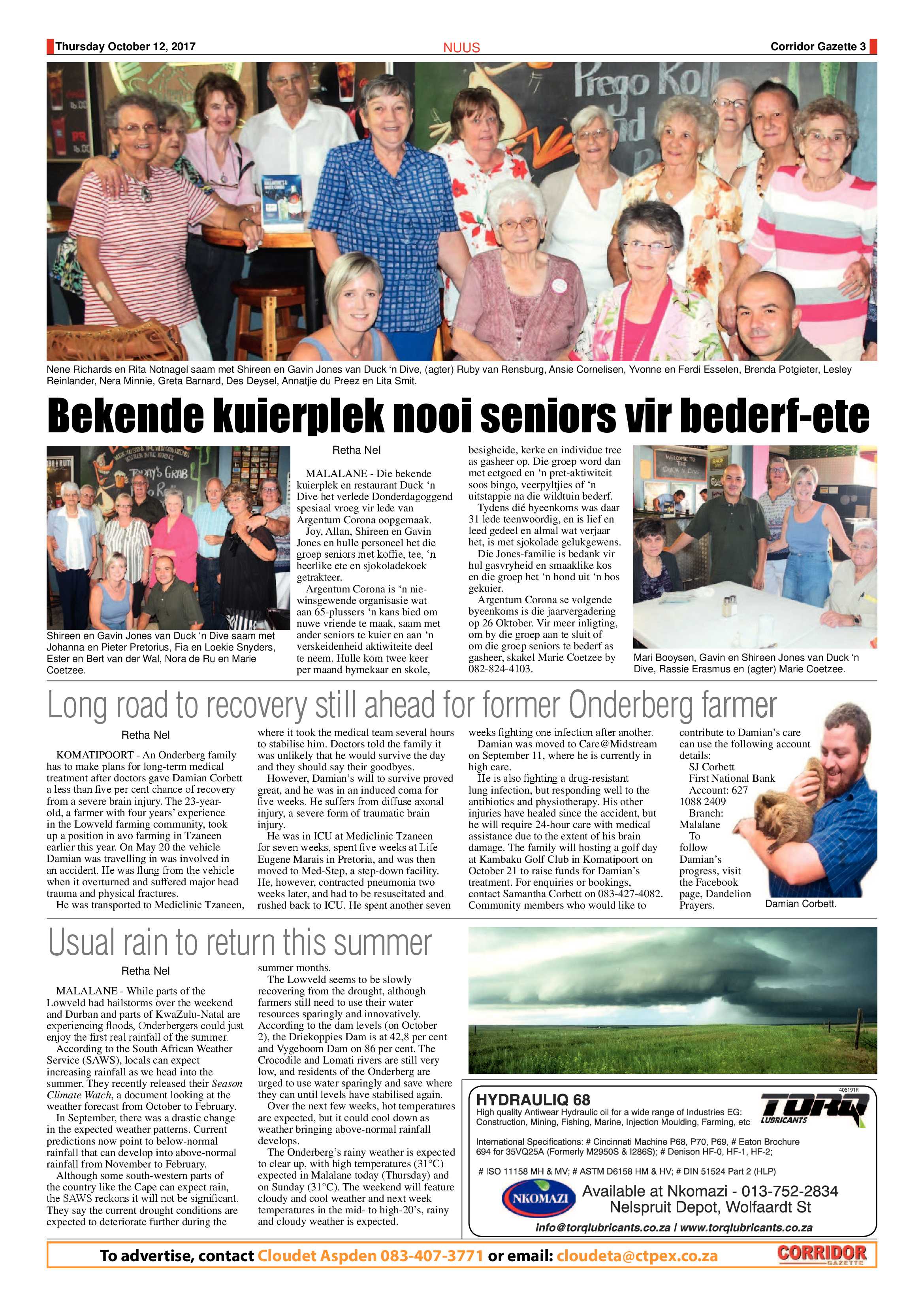 Corridor Gazette 12 October 2017 page 3