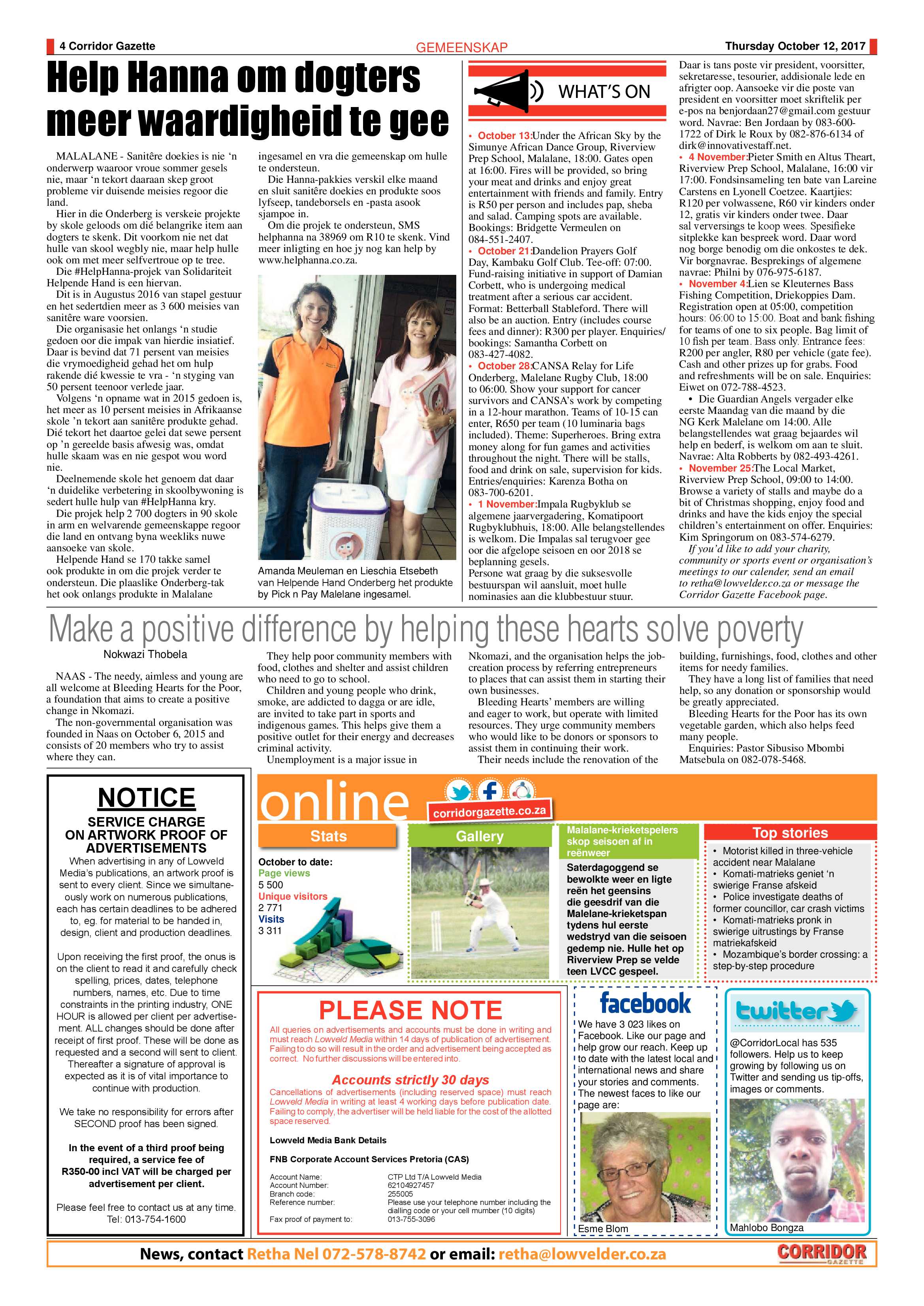 Corridor Gazette 12 October 2017 page 4