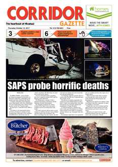 Corridor Gazette 12 October 2017