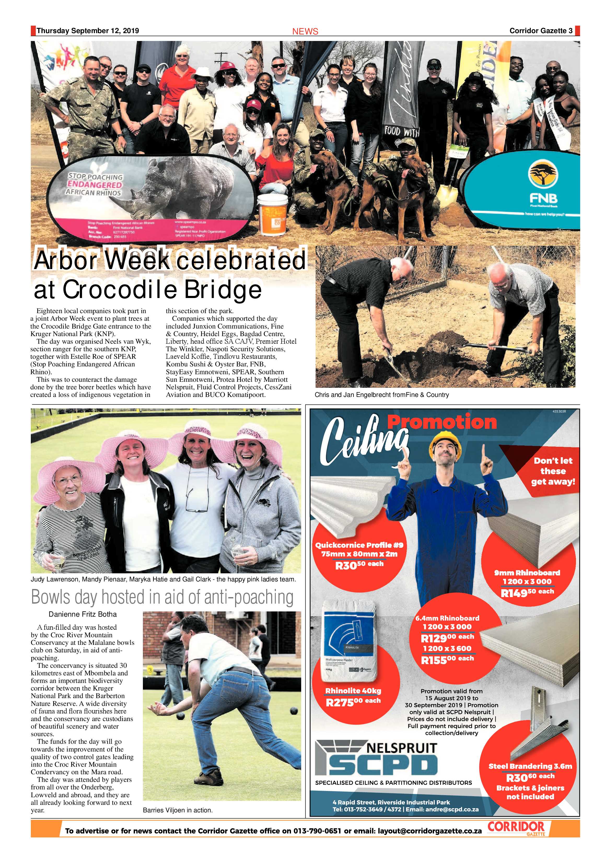Corridor Gazette 12 September 2019 page 3