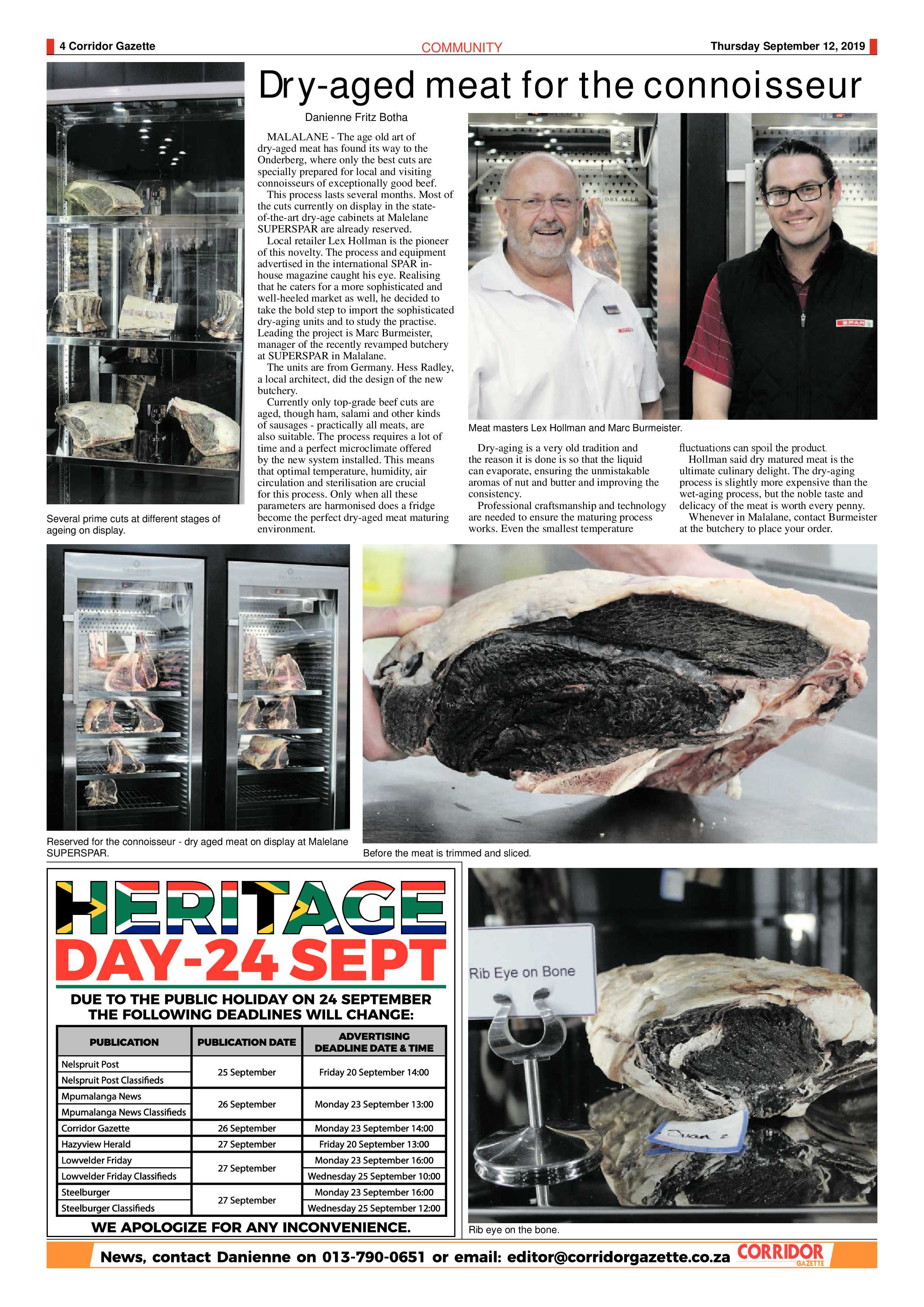 Corridor Gazette 12 September 2019 page 4