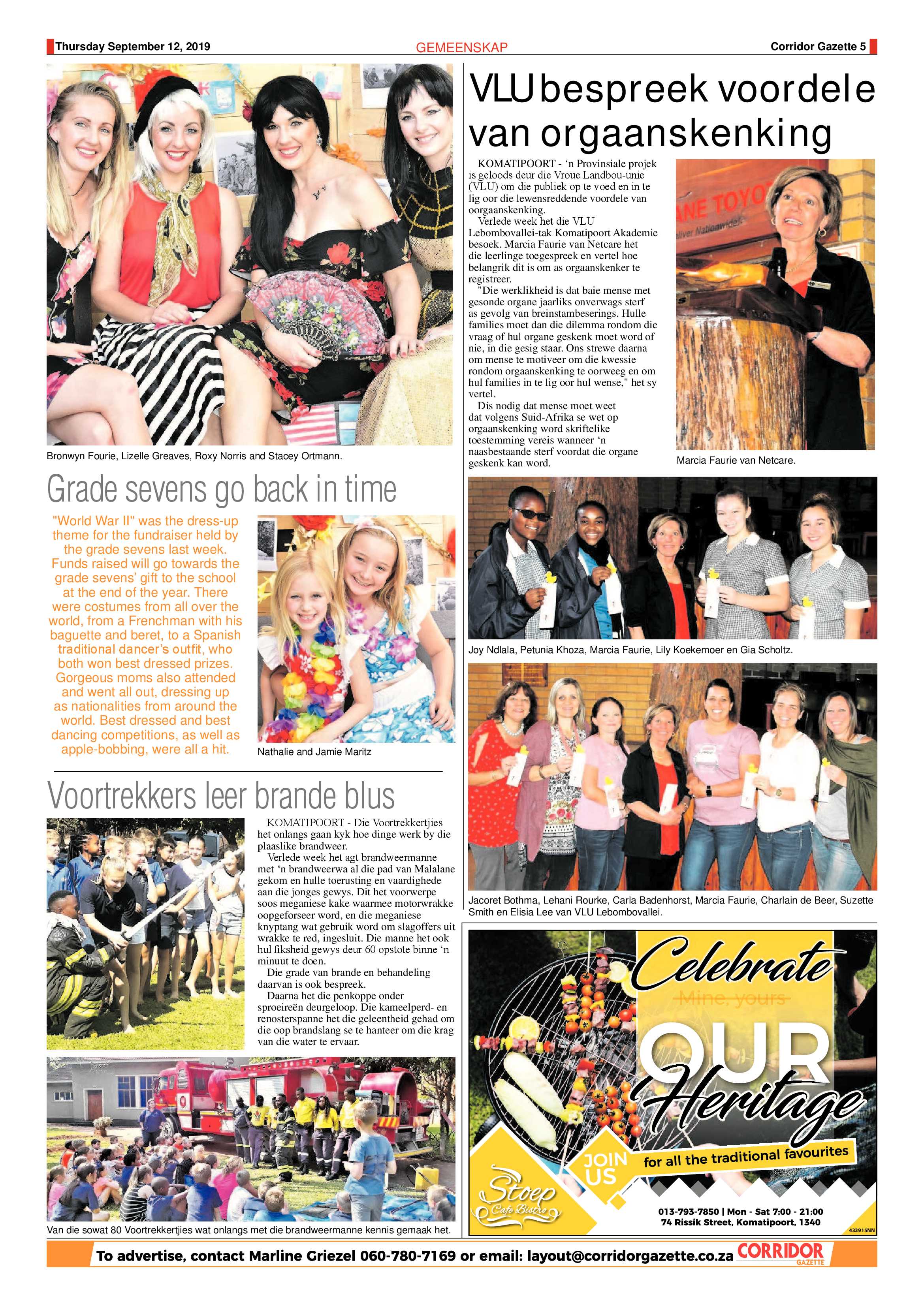 Corridor Gazette 12 September 2019 page 5
