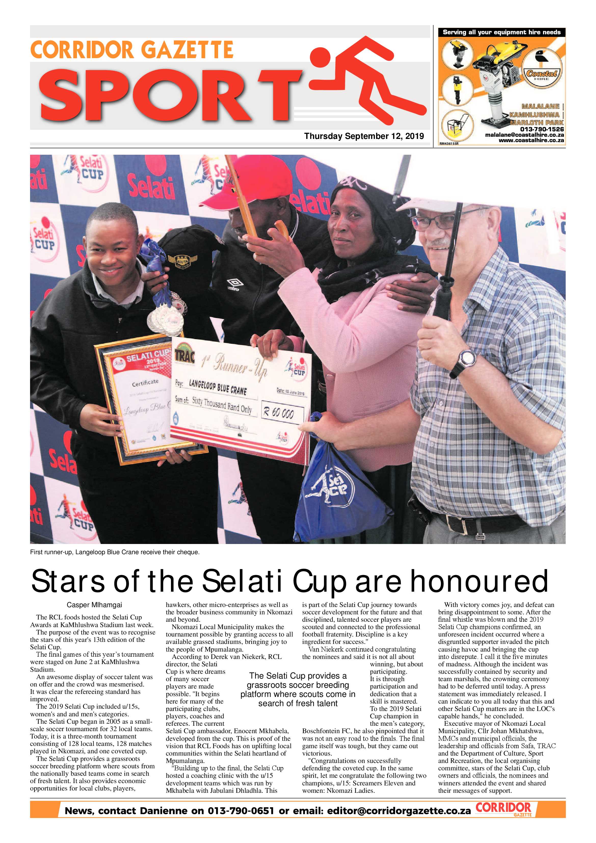 Corridor Gazette 12 September 2019 page 8