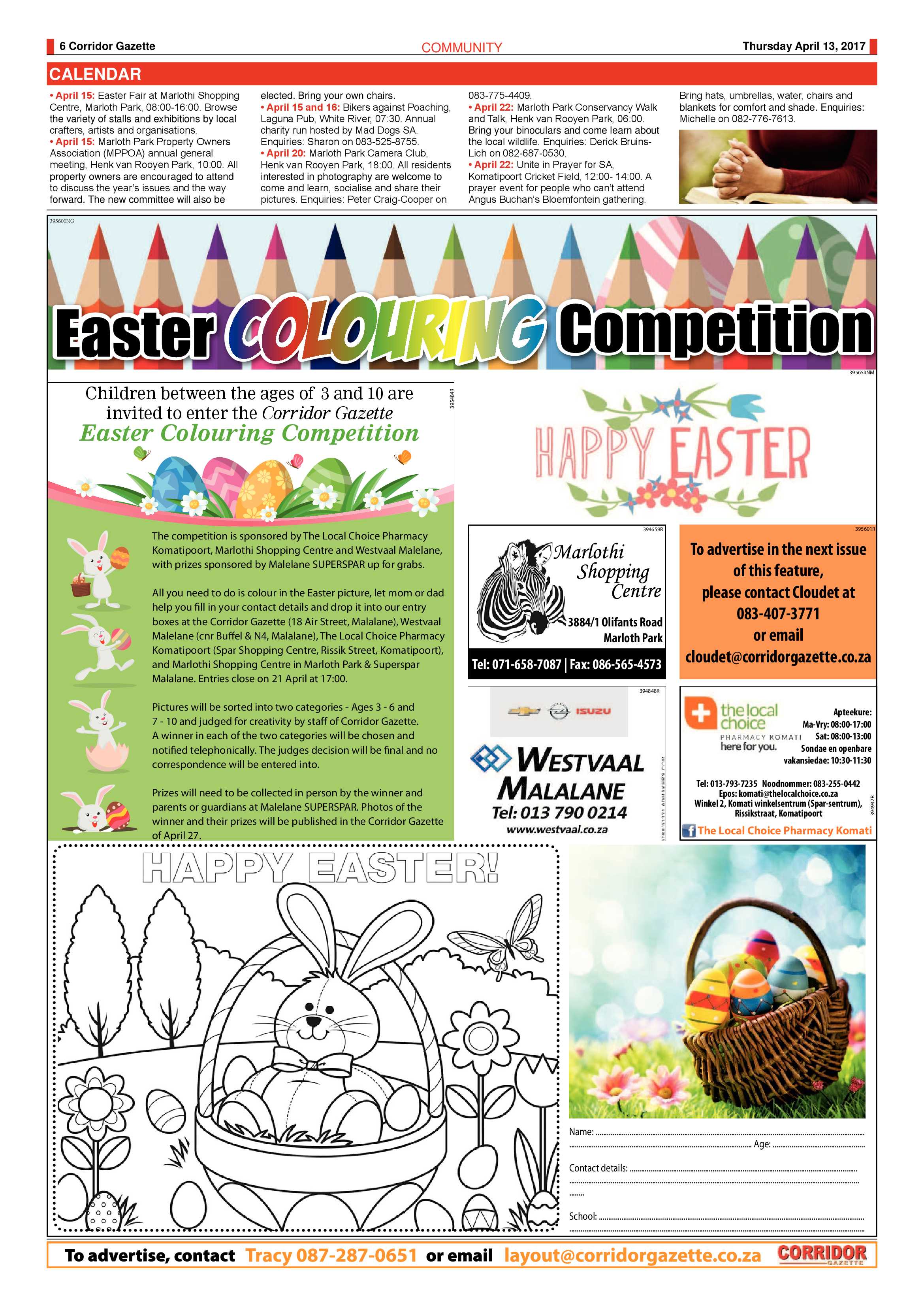 Corridor Gazette 13 April 2017 page 6