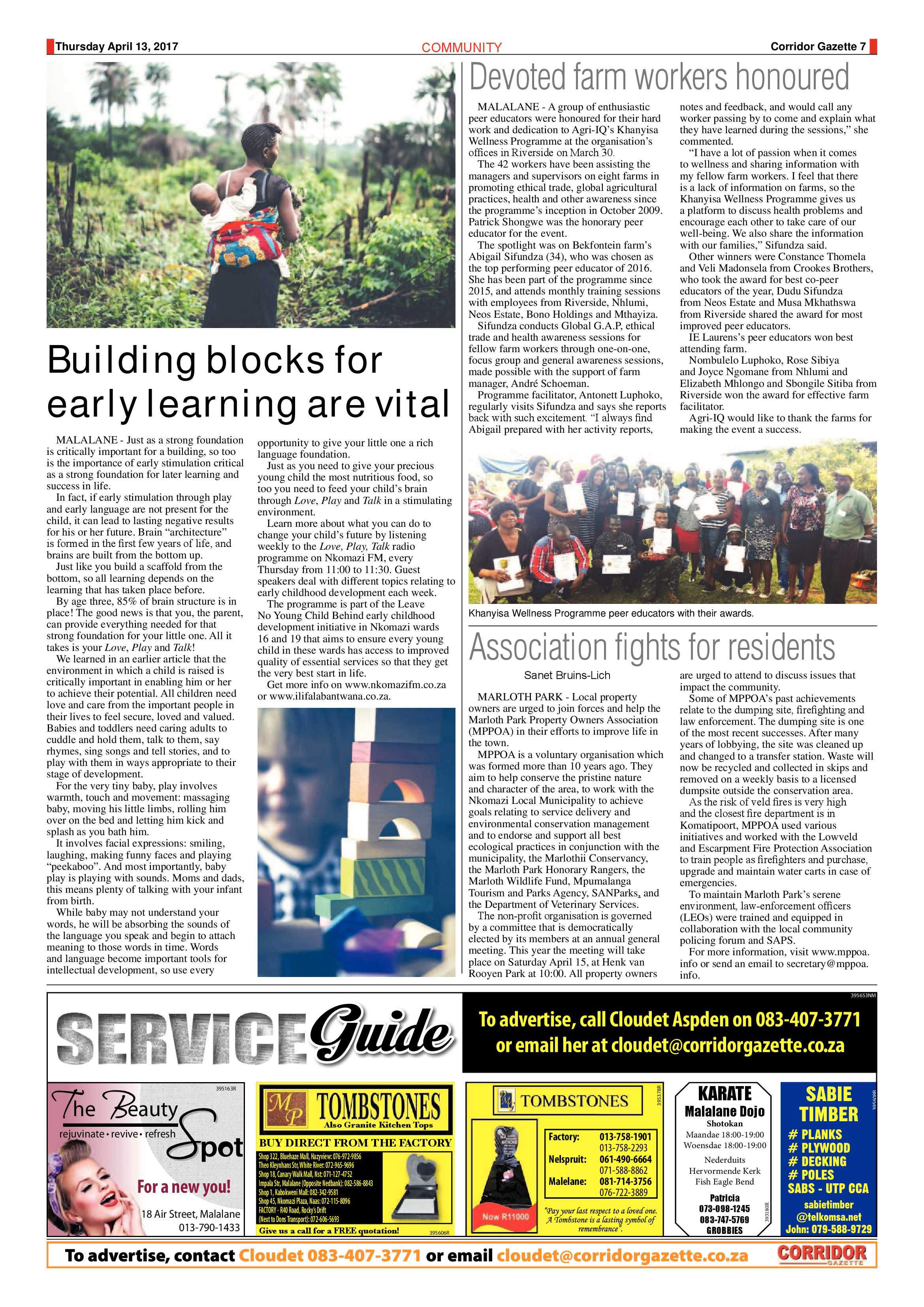 Corridor Gazette 13 April 2017 page 7