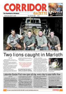 Corridor Gazette 13 April 2022