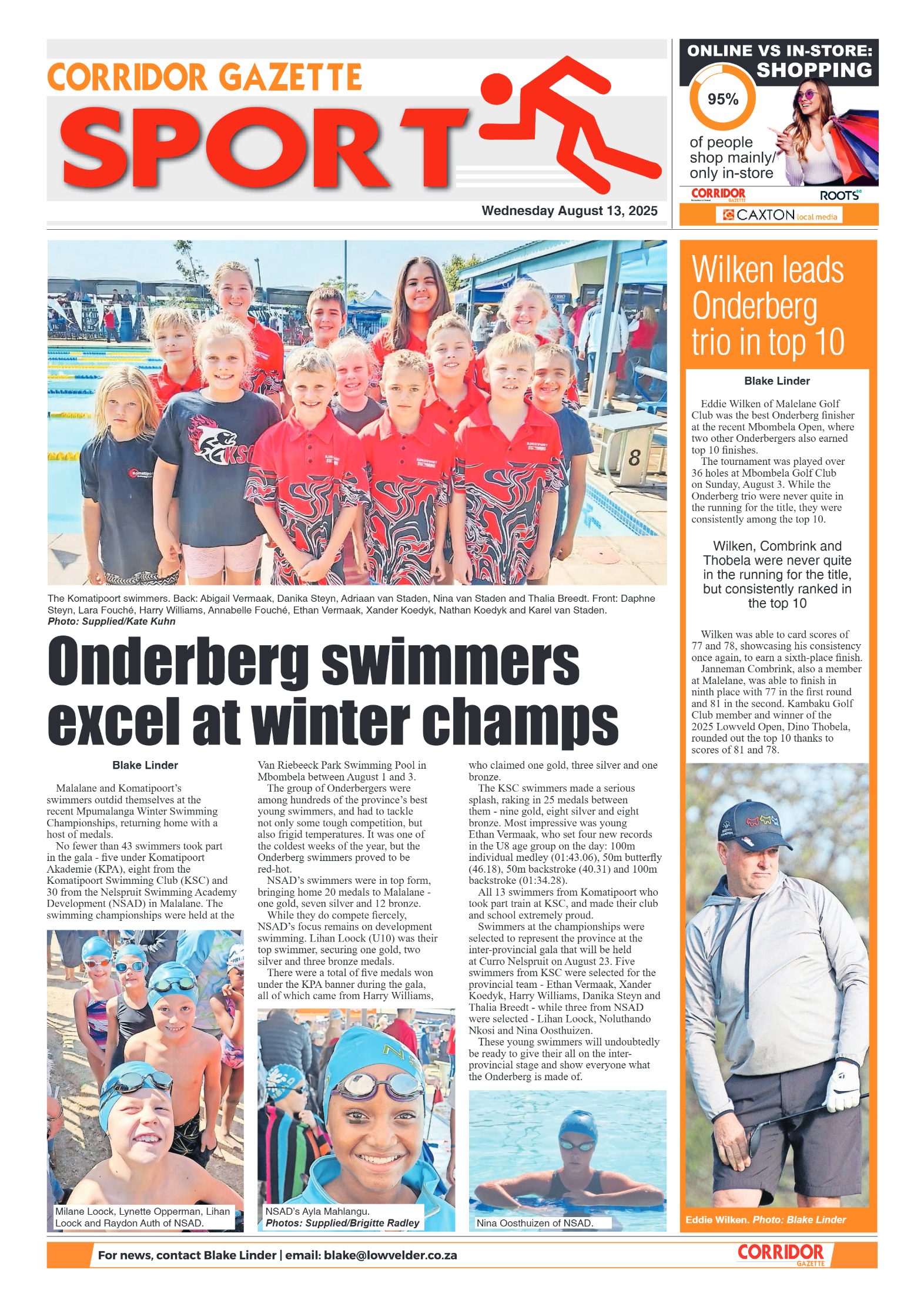 Corridor Gazette 13 August 2025 page 6