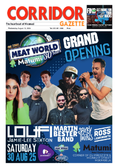 Corridor Gazette 13 August 2025