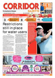 Corridor Gazette 13 December 2018