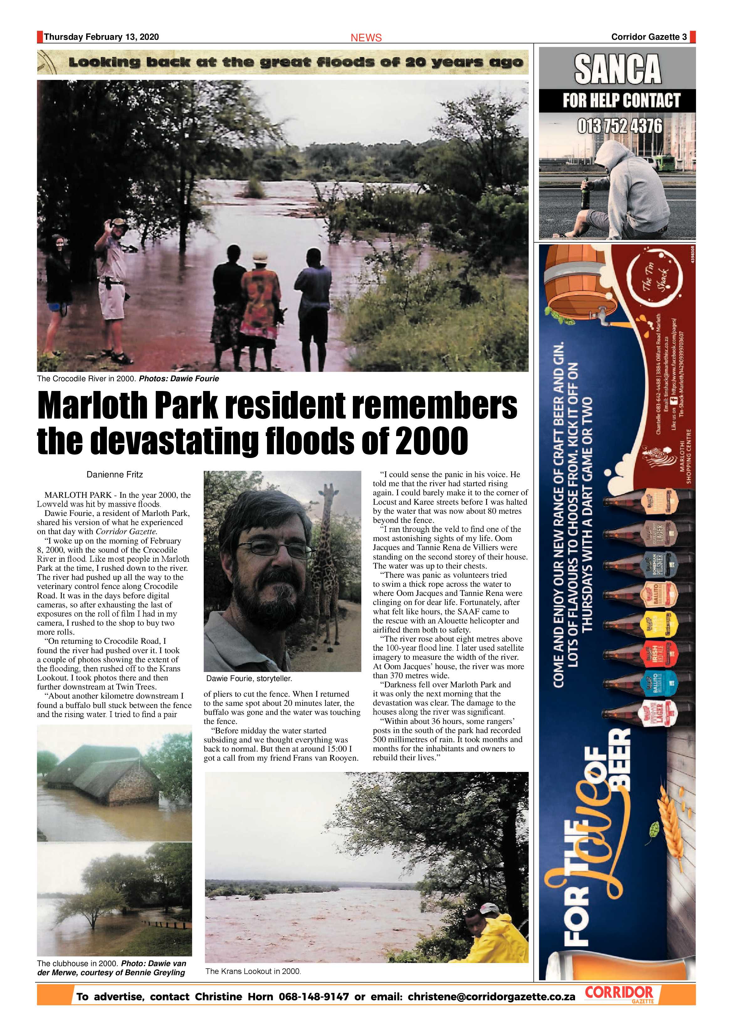 Corridor Gazette 13 February 2020 page 3
