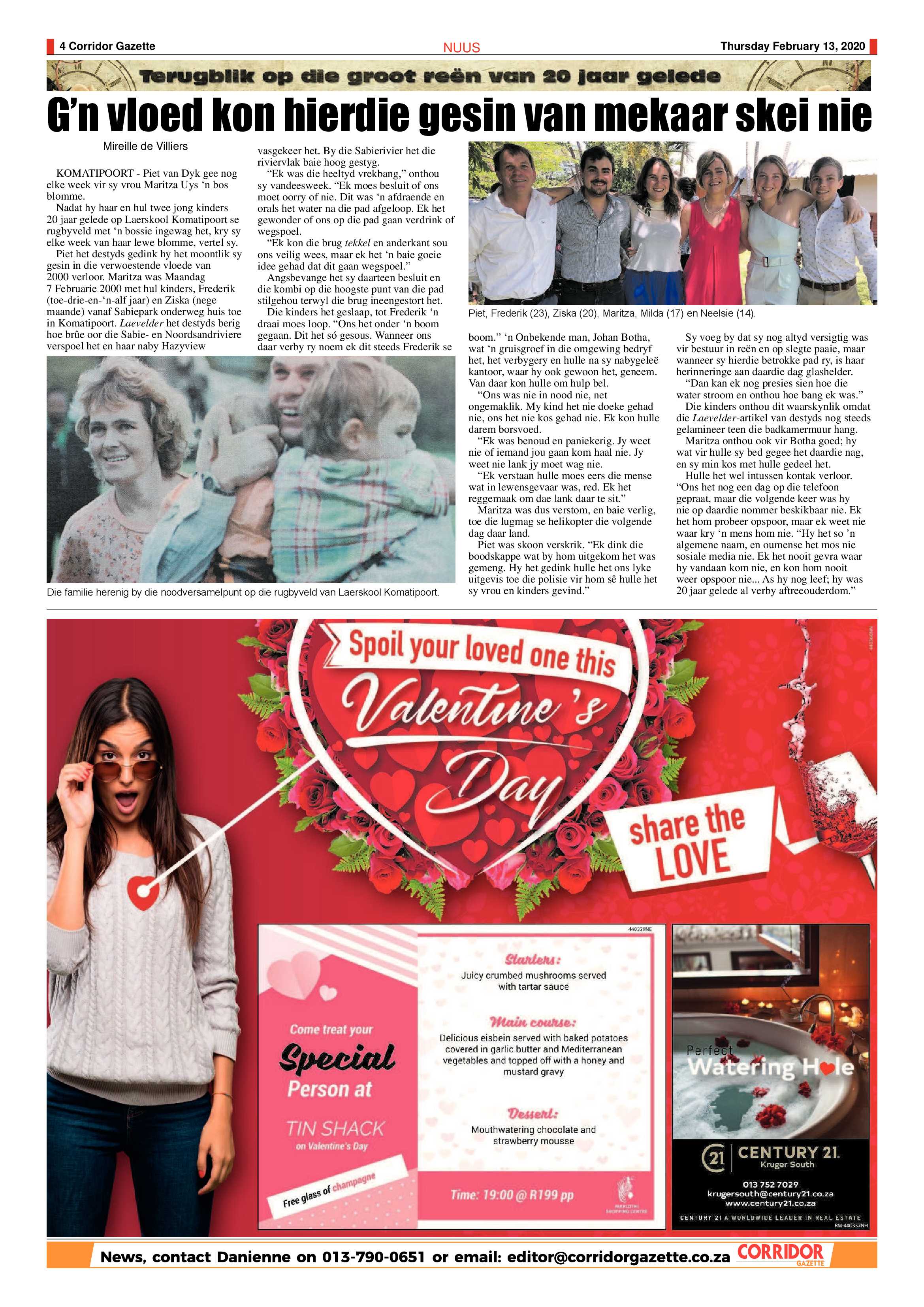 Corridor Gazette 13 February 2020 page 4
