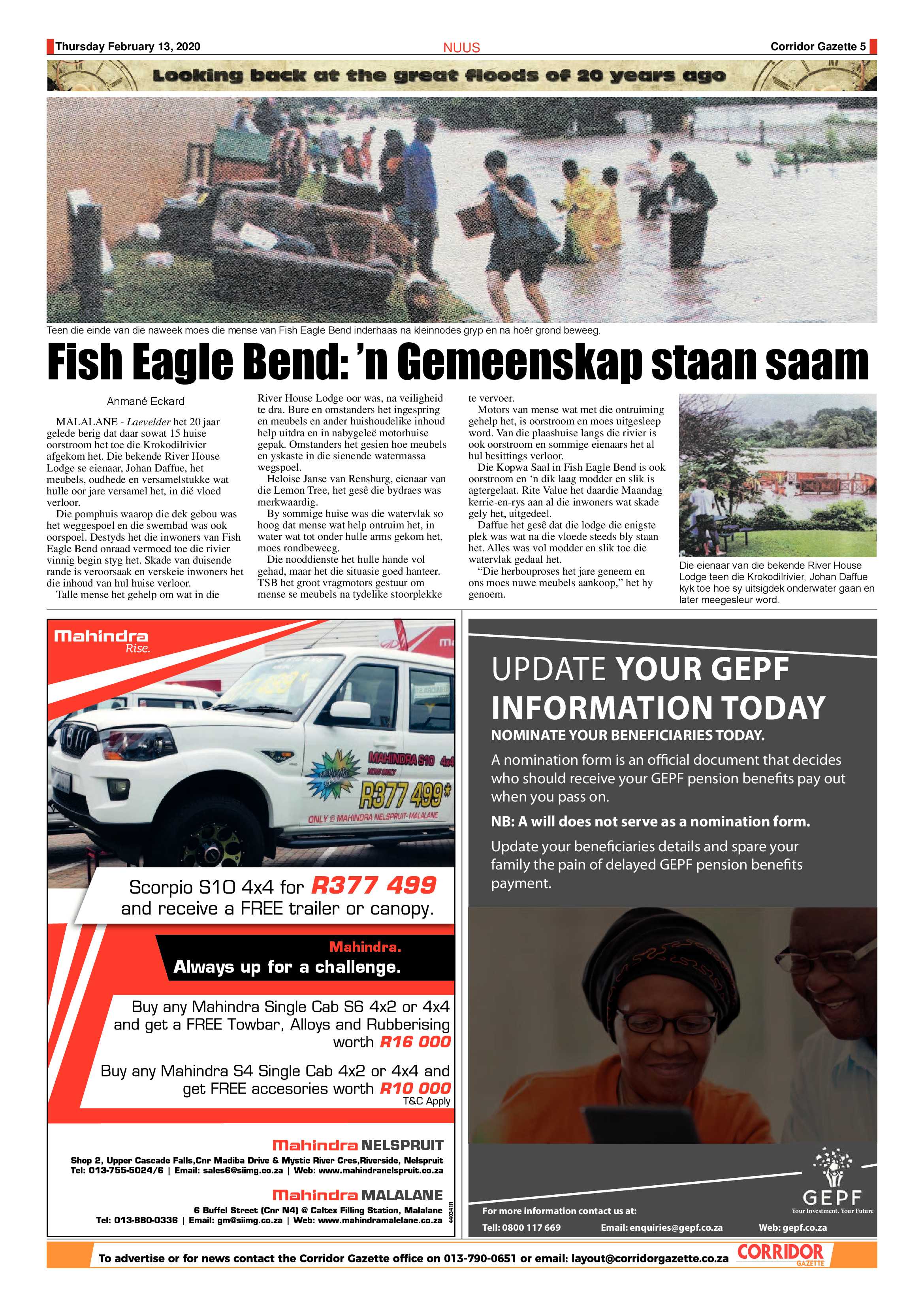 Corridor Gazette 13 February 2020 page 5