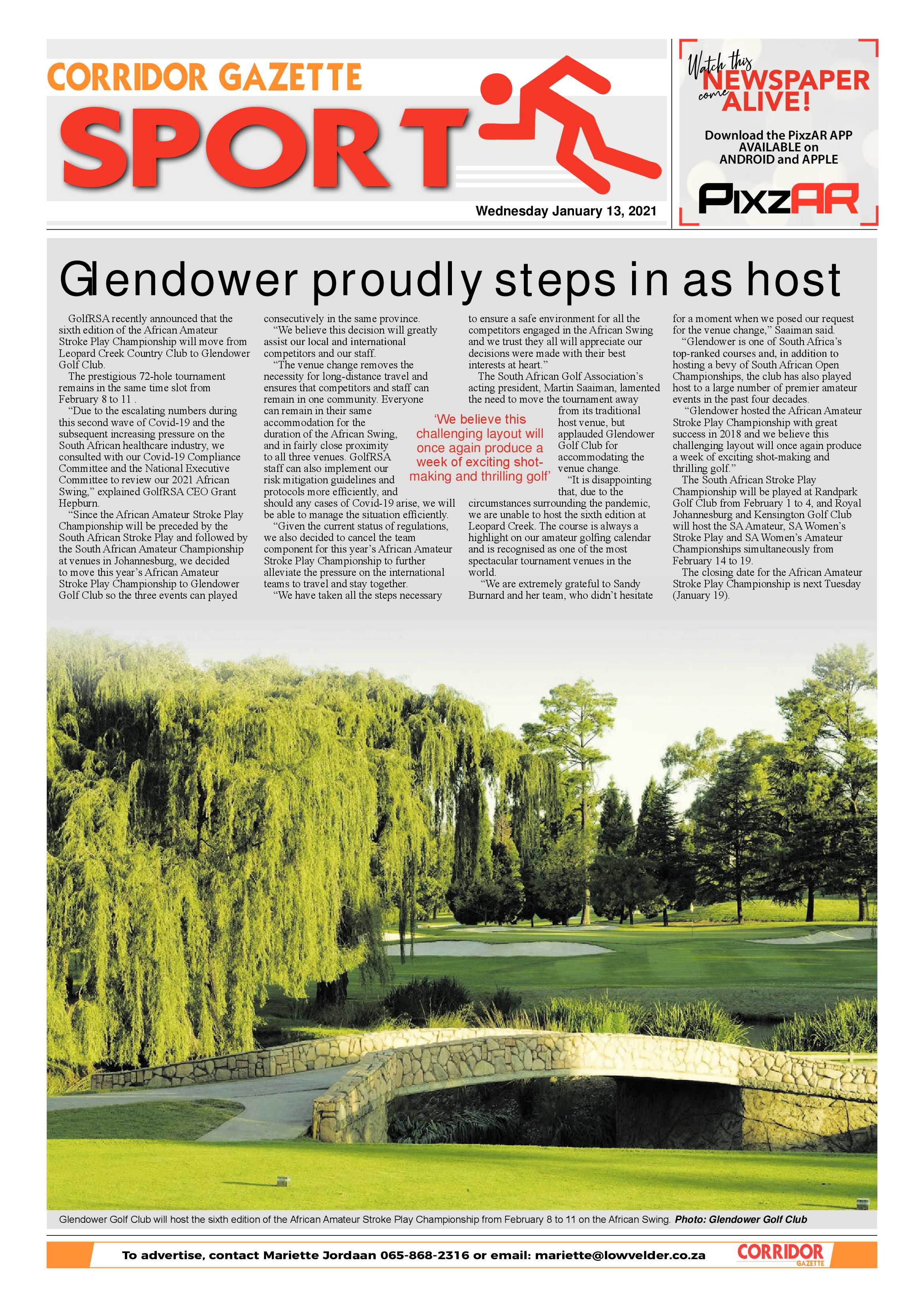 Corridor Gazette 13 January 2021 page 8
