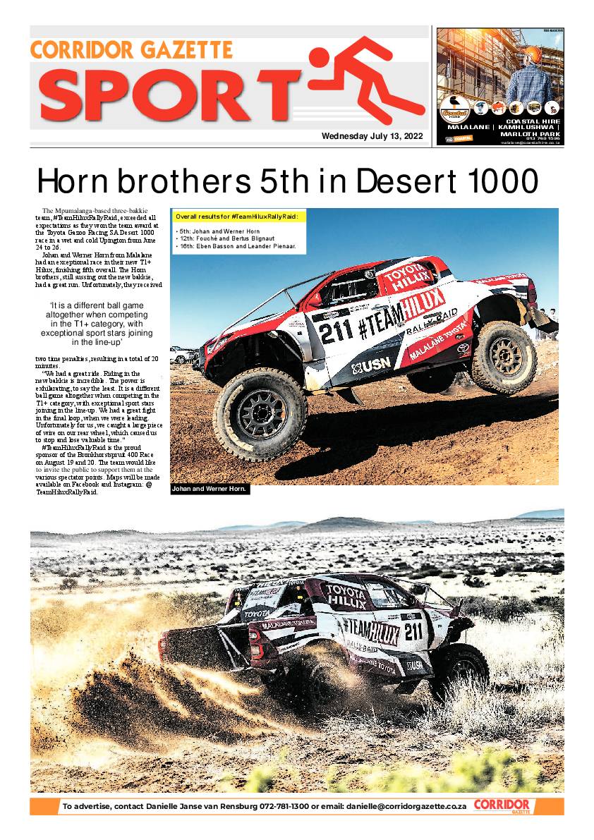 Corridor Gazette 13 July 2022 page 12