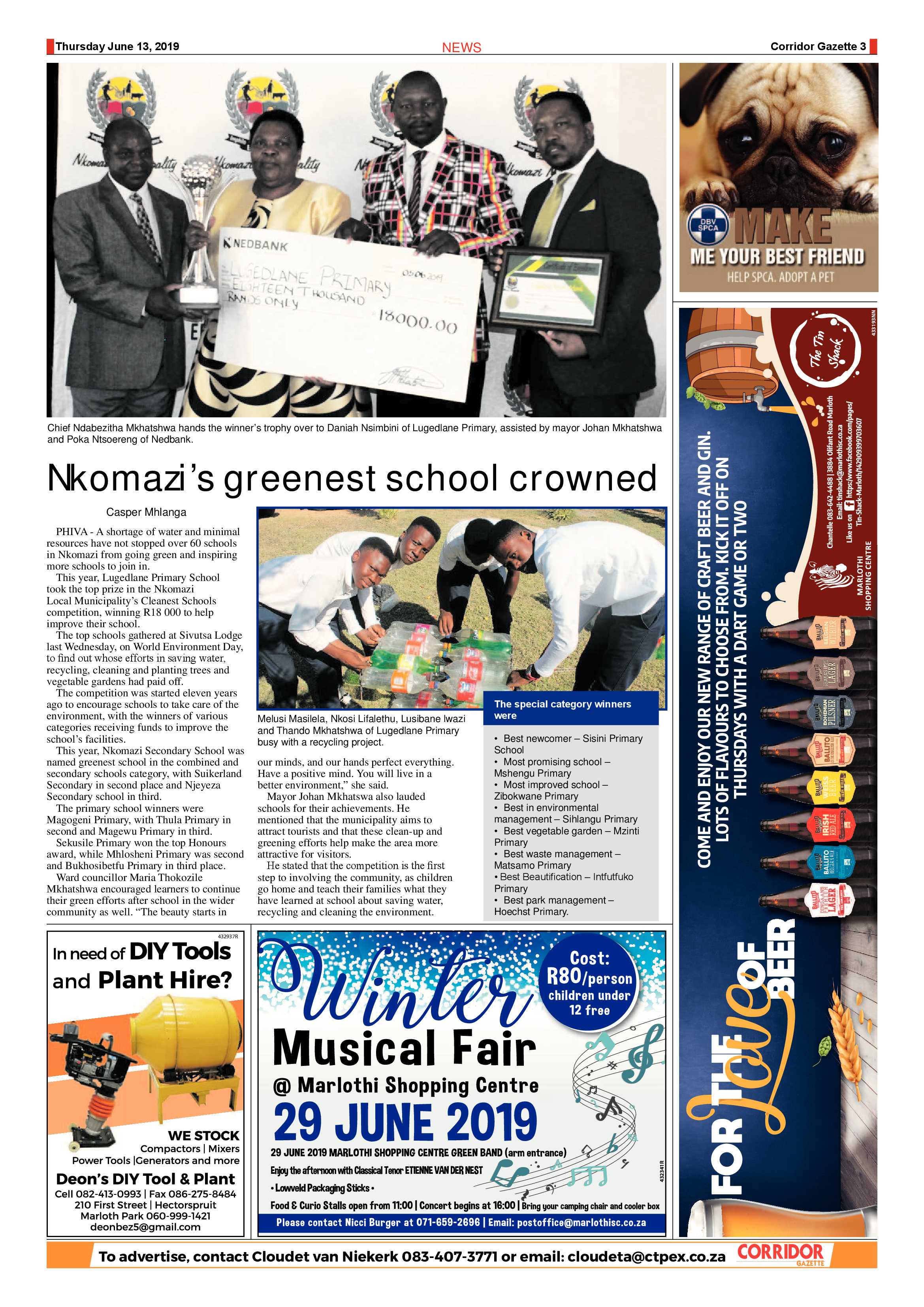 Corridor Gazette 13 June 2019 page 3