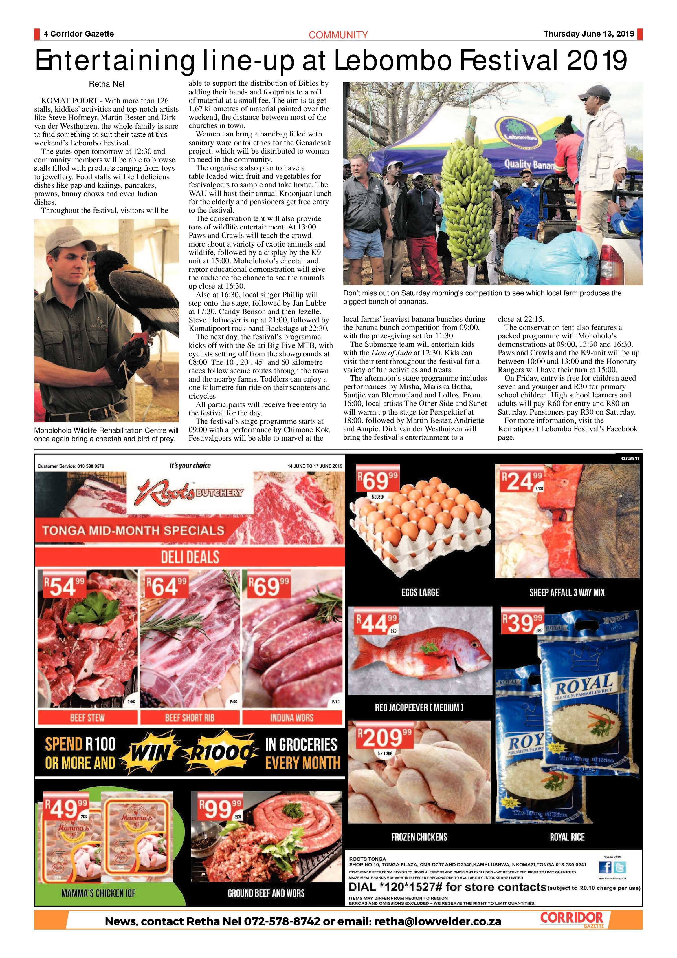 Corridor Gazette 13 June 2019 page 4