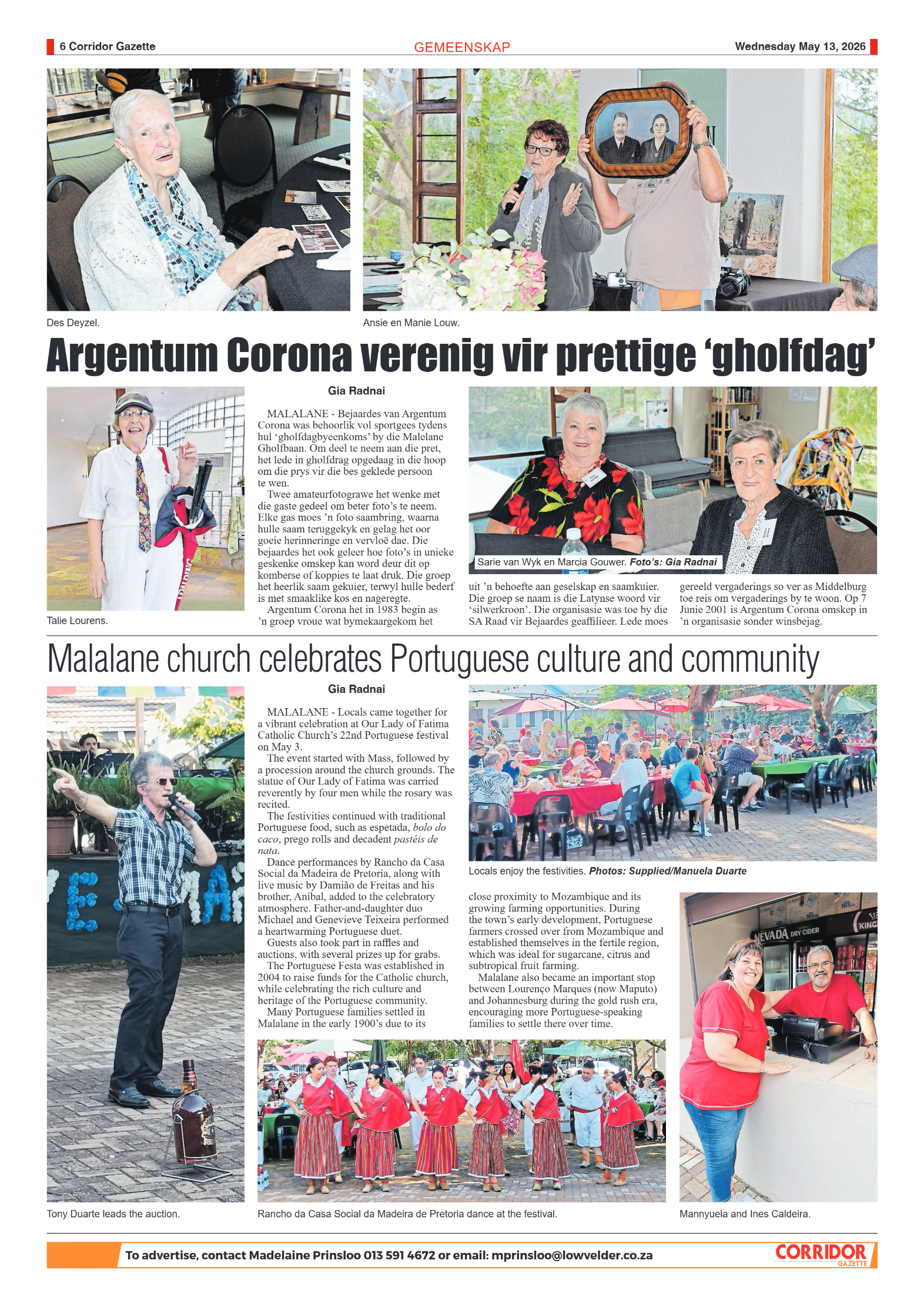 Corridor Gazette 13 May 2026 page 6