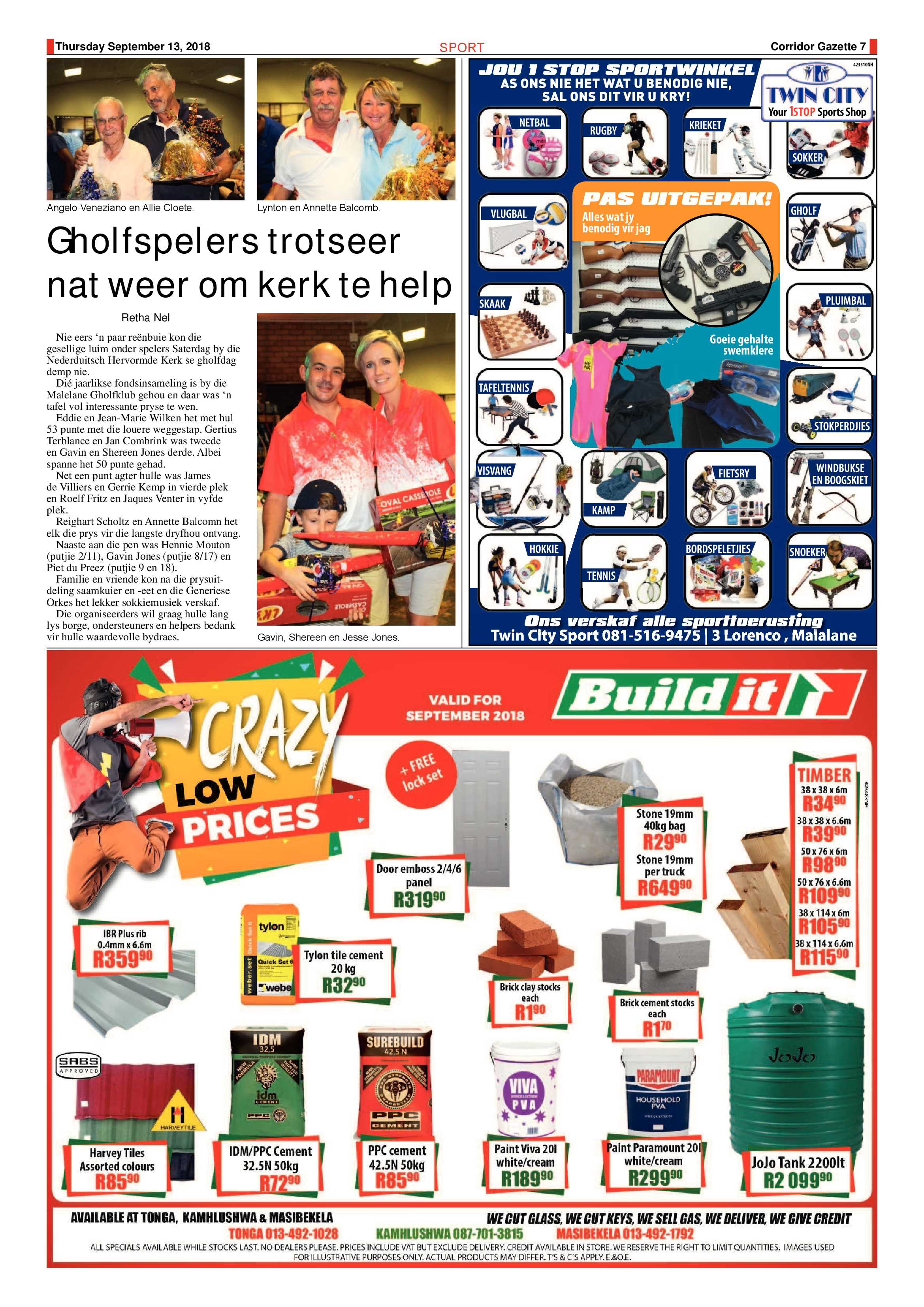 Corridor Gazette 13 September 2018 page 7