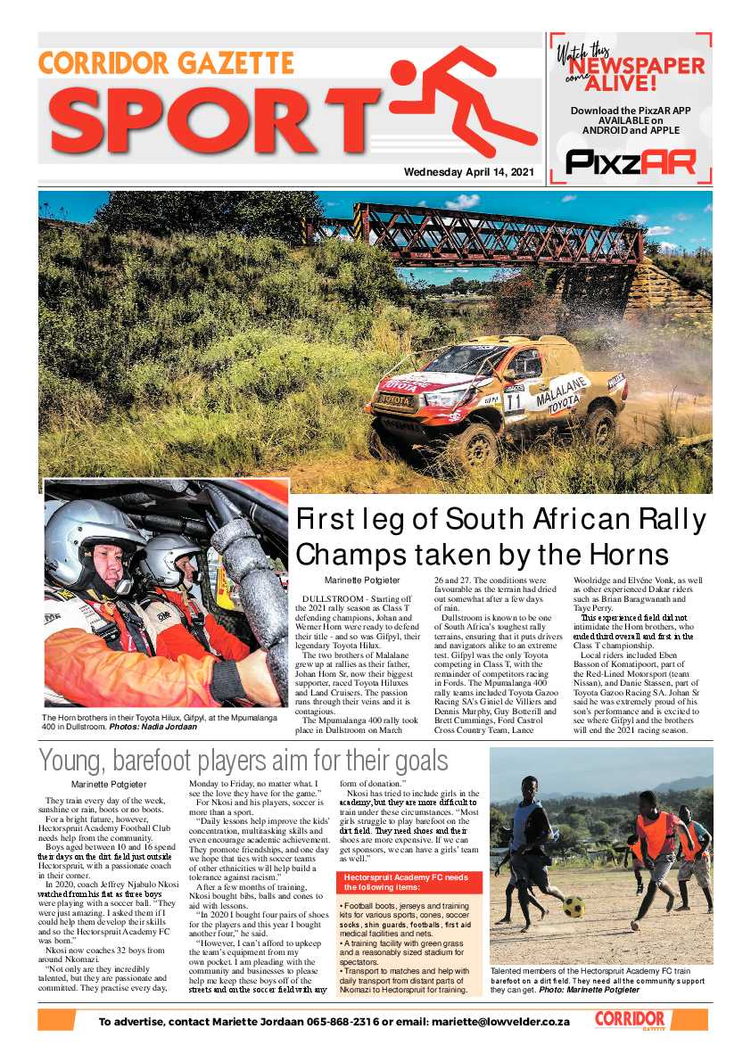 Corridor gazette 14 April 2021 page 8