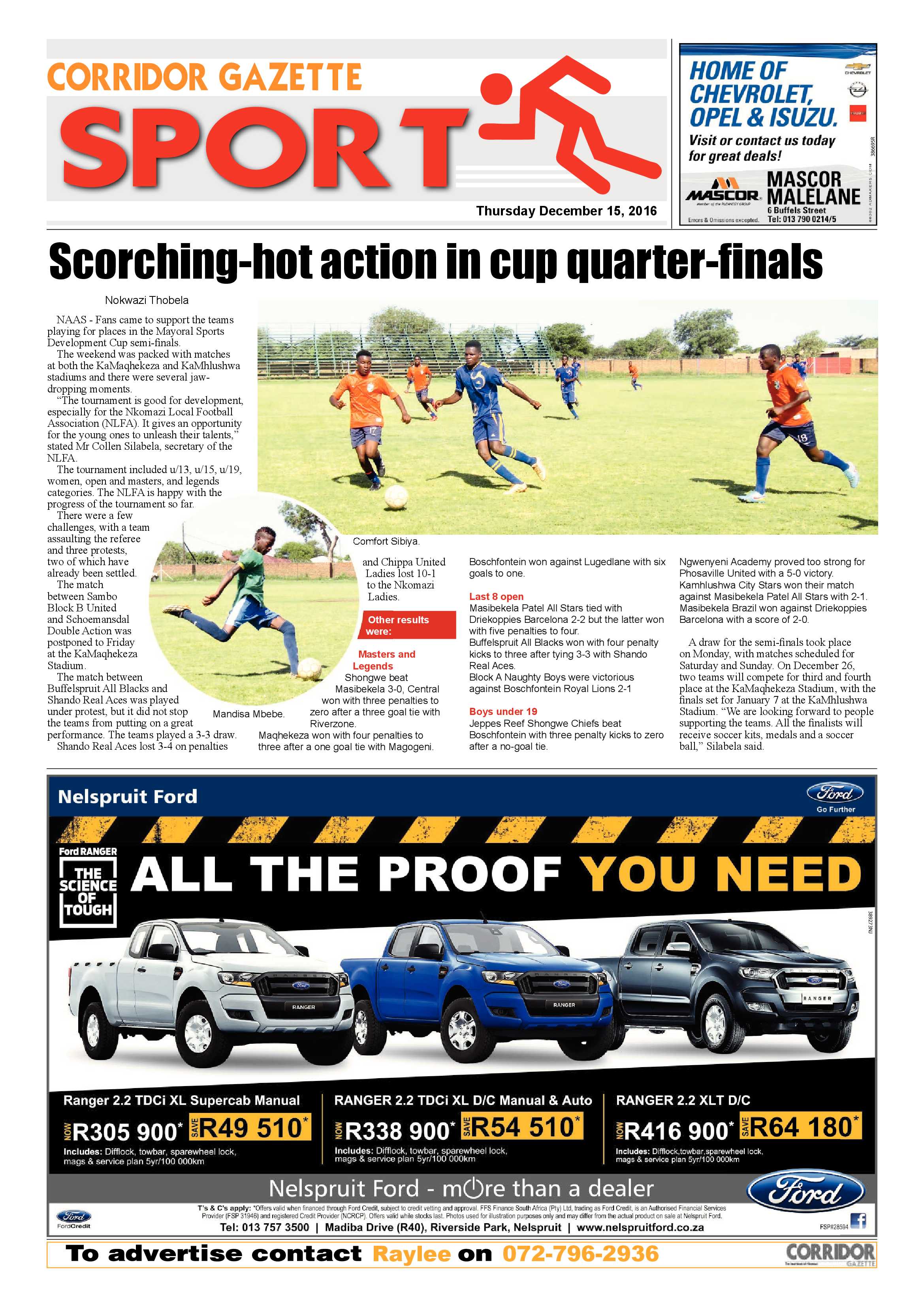 Corridor Gazette 15 December 2016 page 12