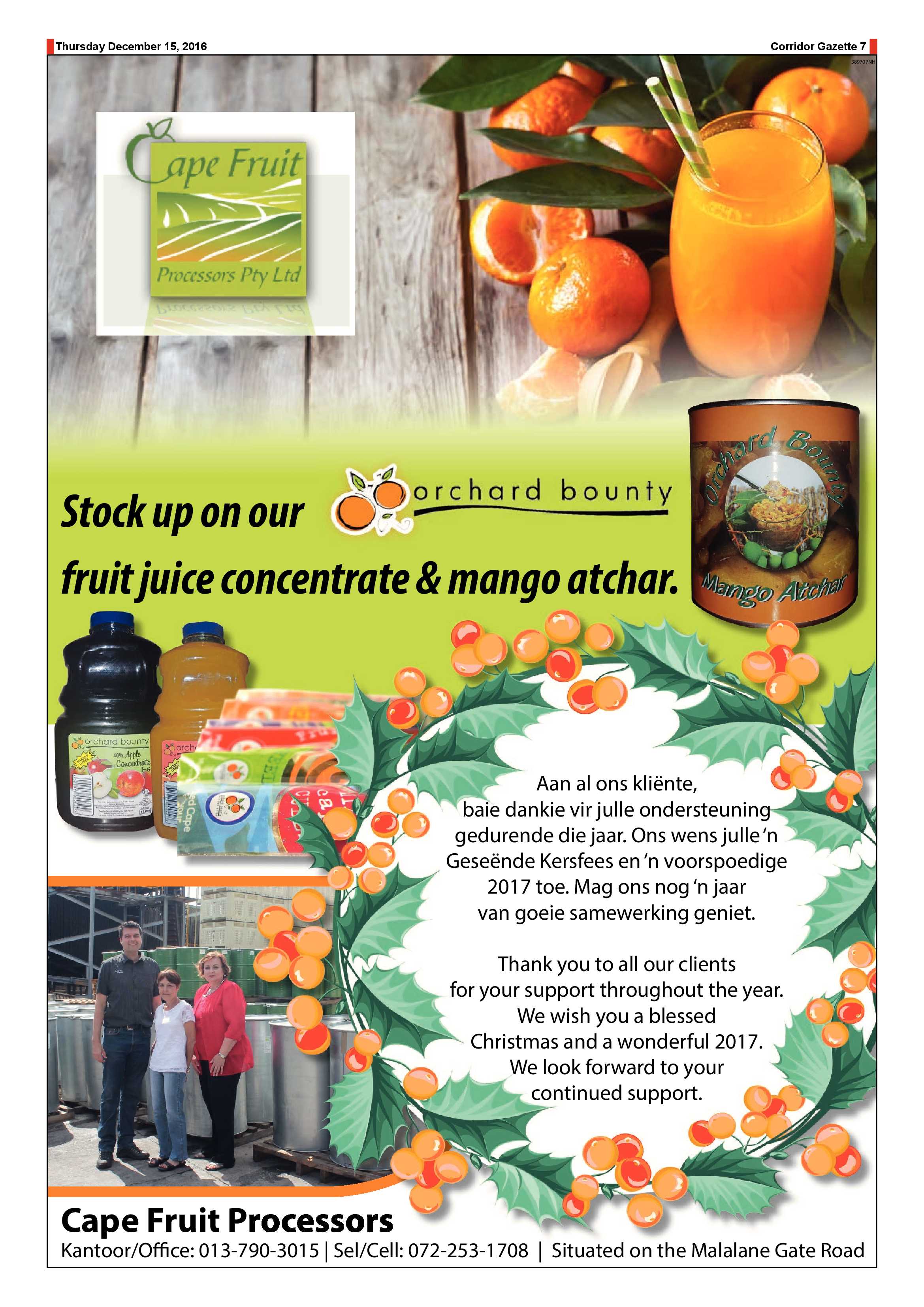 Corridor Gazette 15 December 2016 page 7