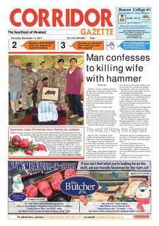 Corridor Gazette 14 December 2017