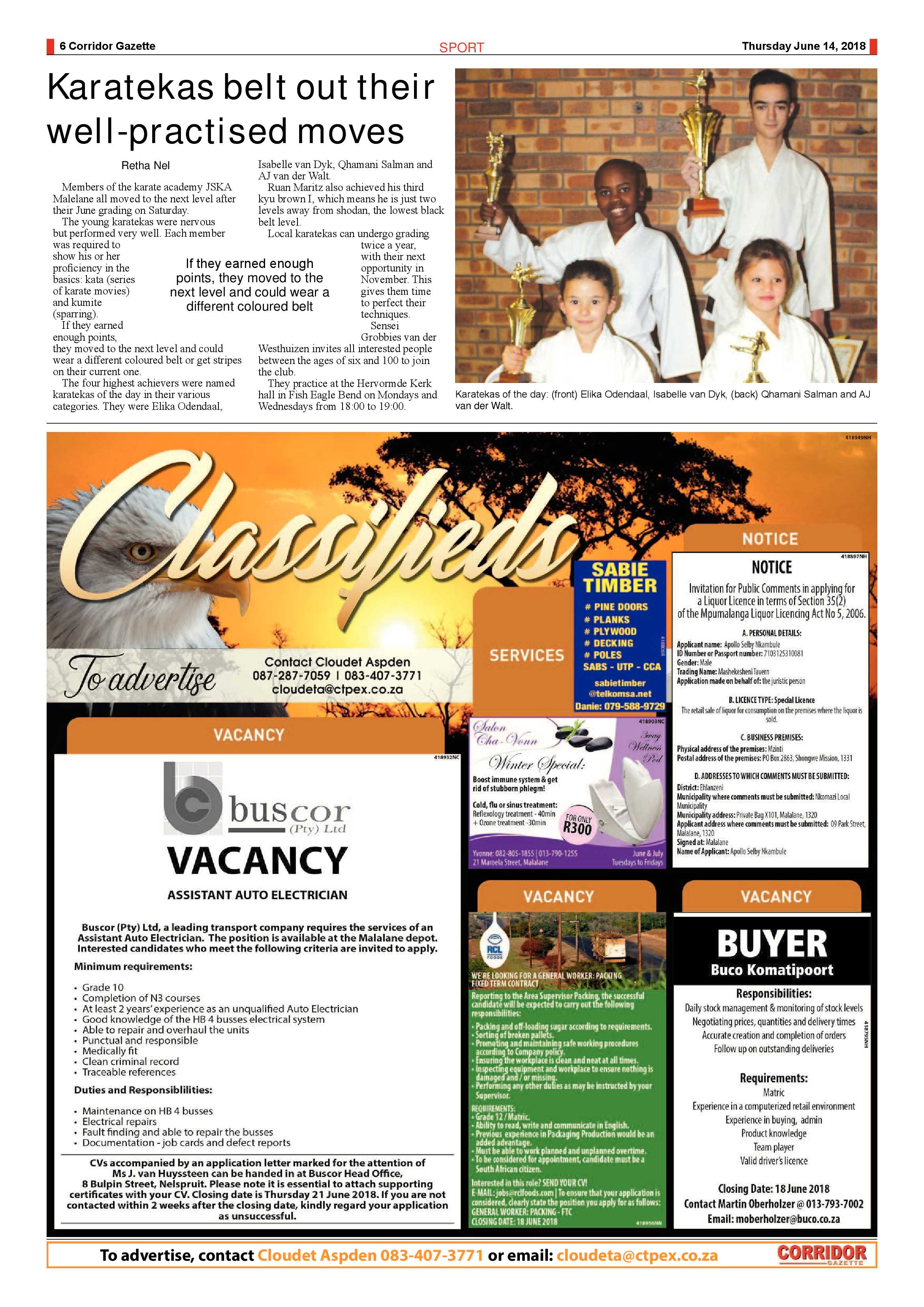 Corridor Gazette 14 June 2018 page 6
