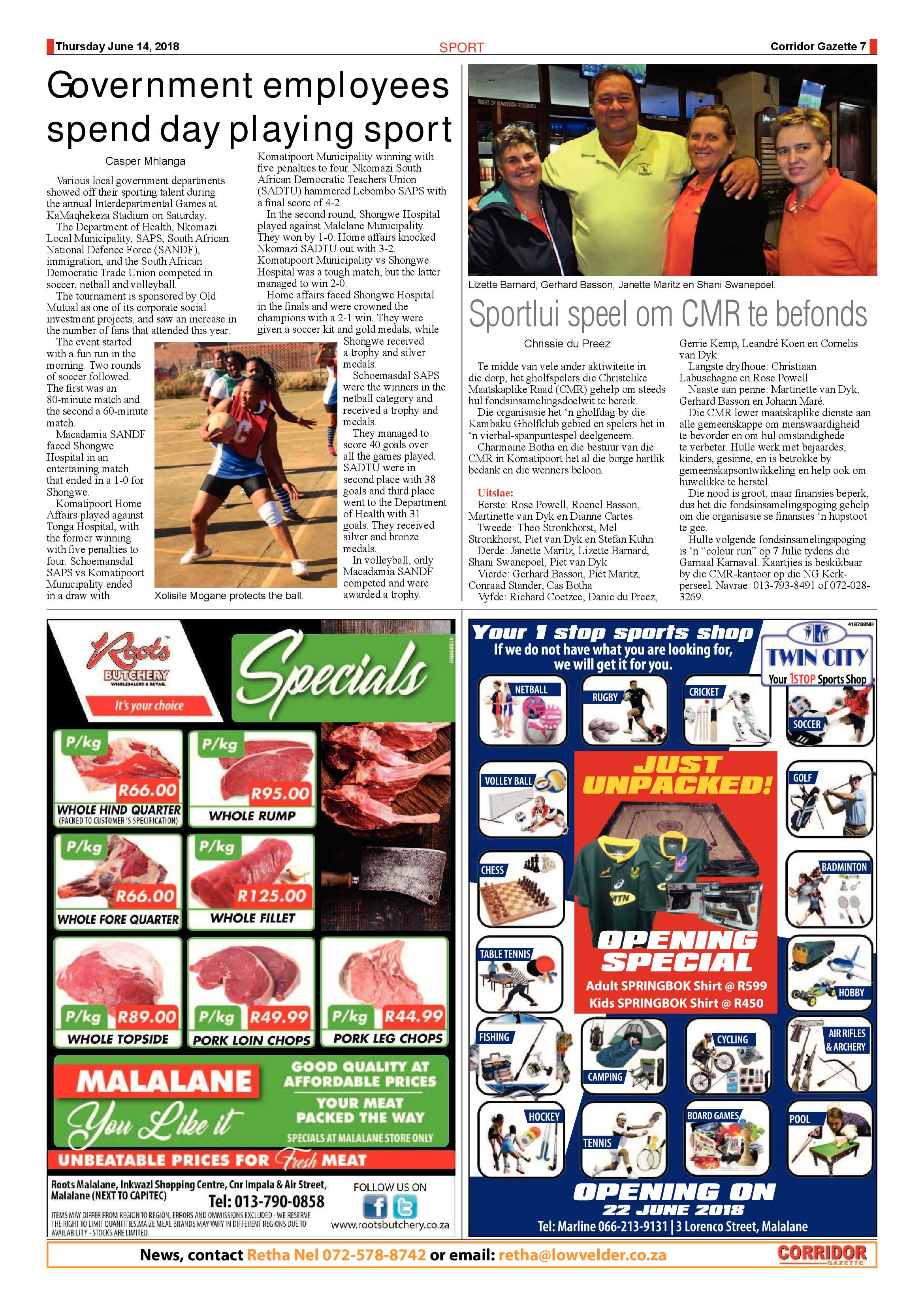 Corridor Gazette 14 June 2018 page 7