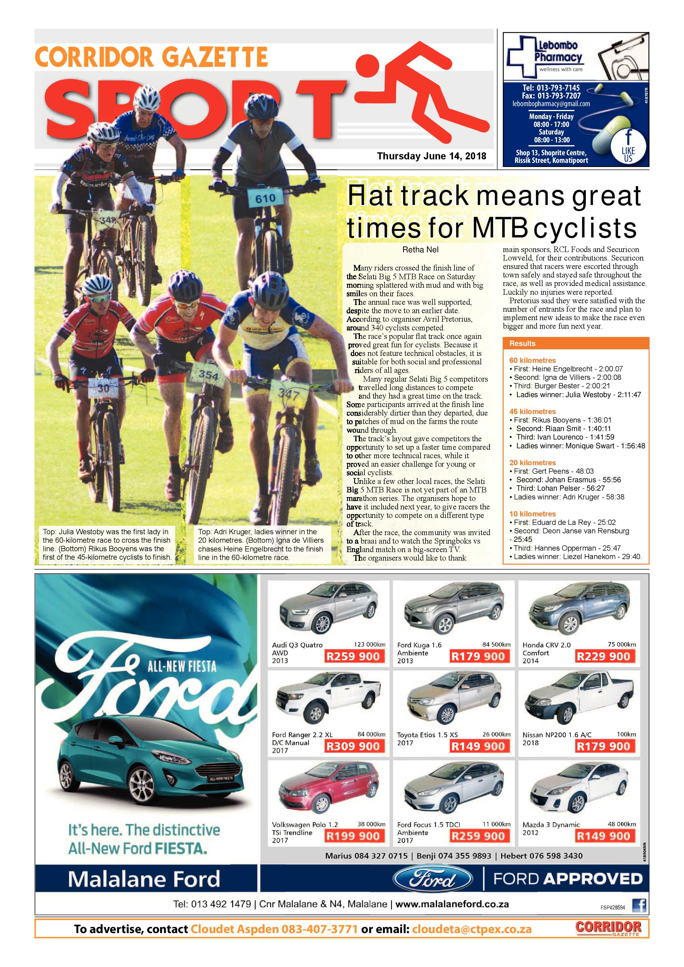 Corridor Gazette 14 June 2018 page 8