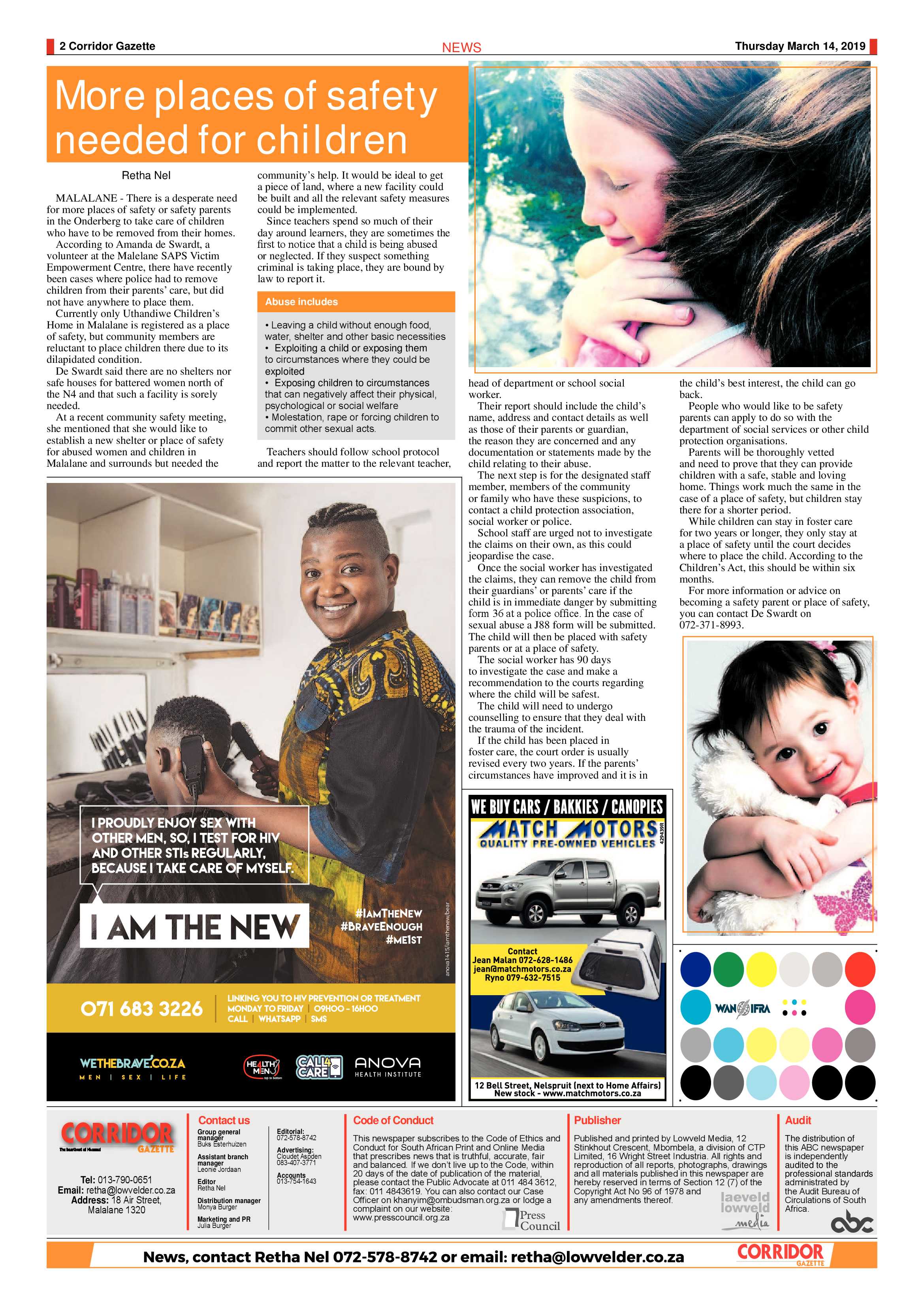 Corridor Gazette 14 March 2019 page 2