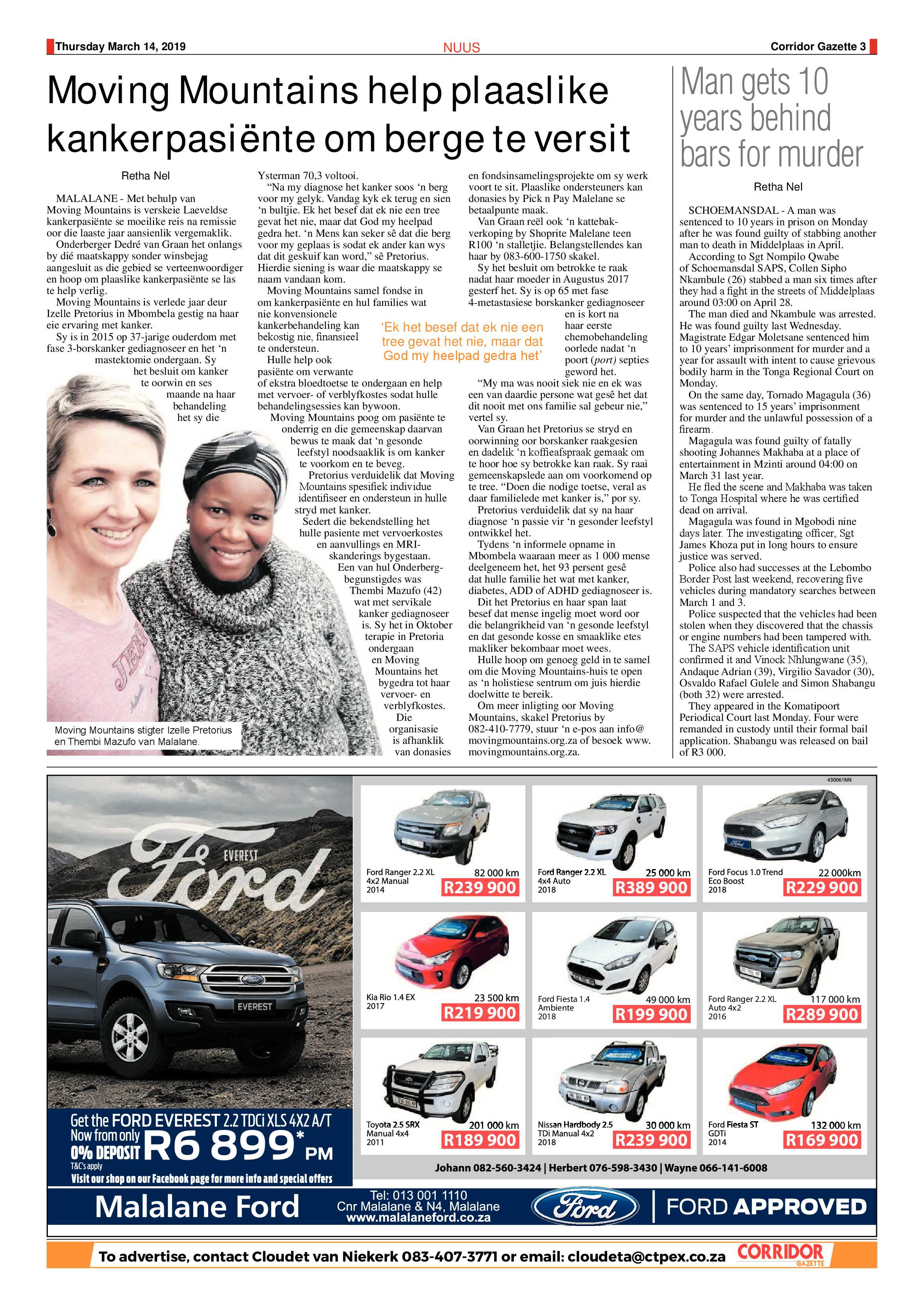 Corridor Gazette 14 March 2019 page 3