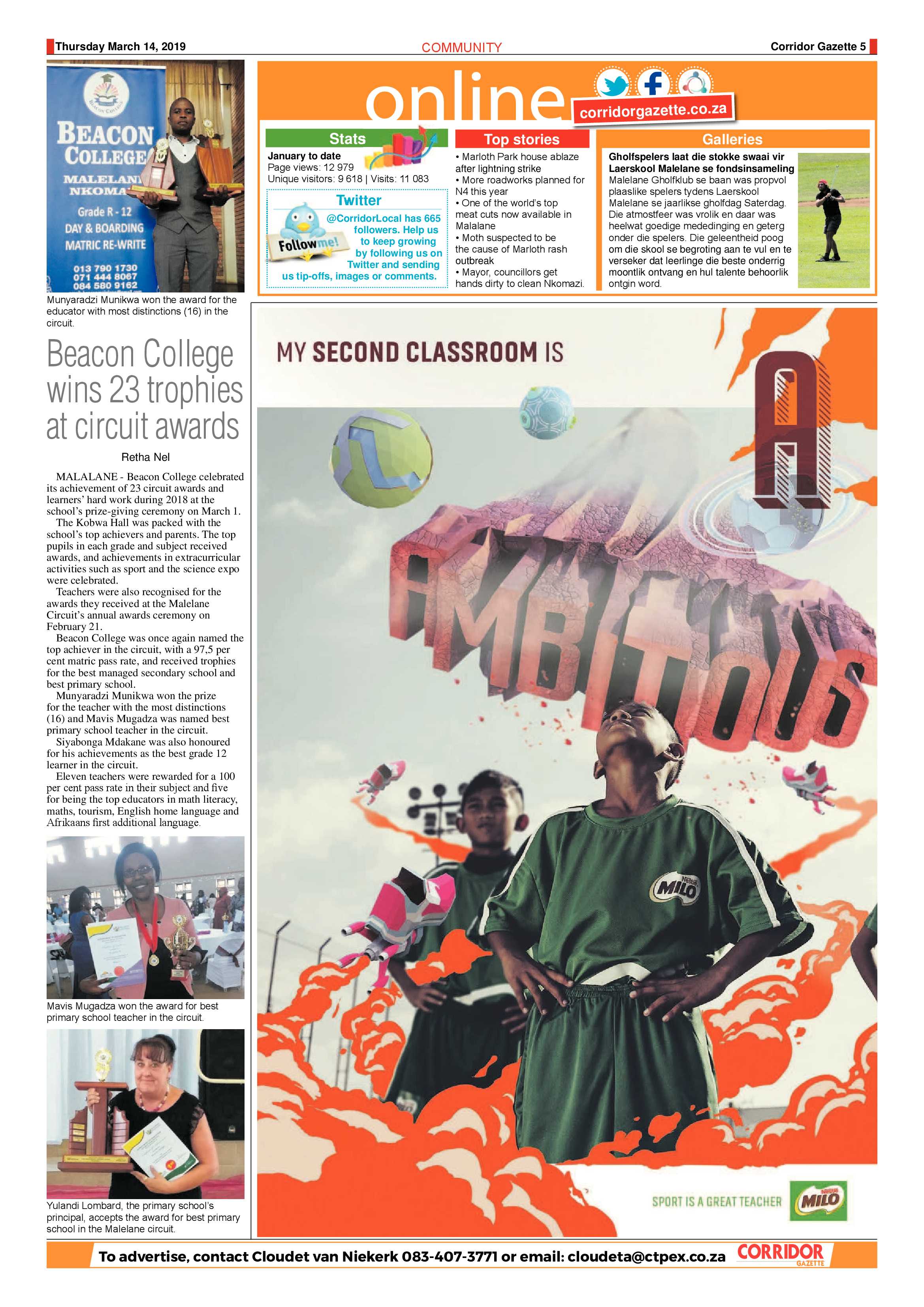 Corridor Gazette 14 March 2019 page 5