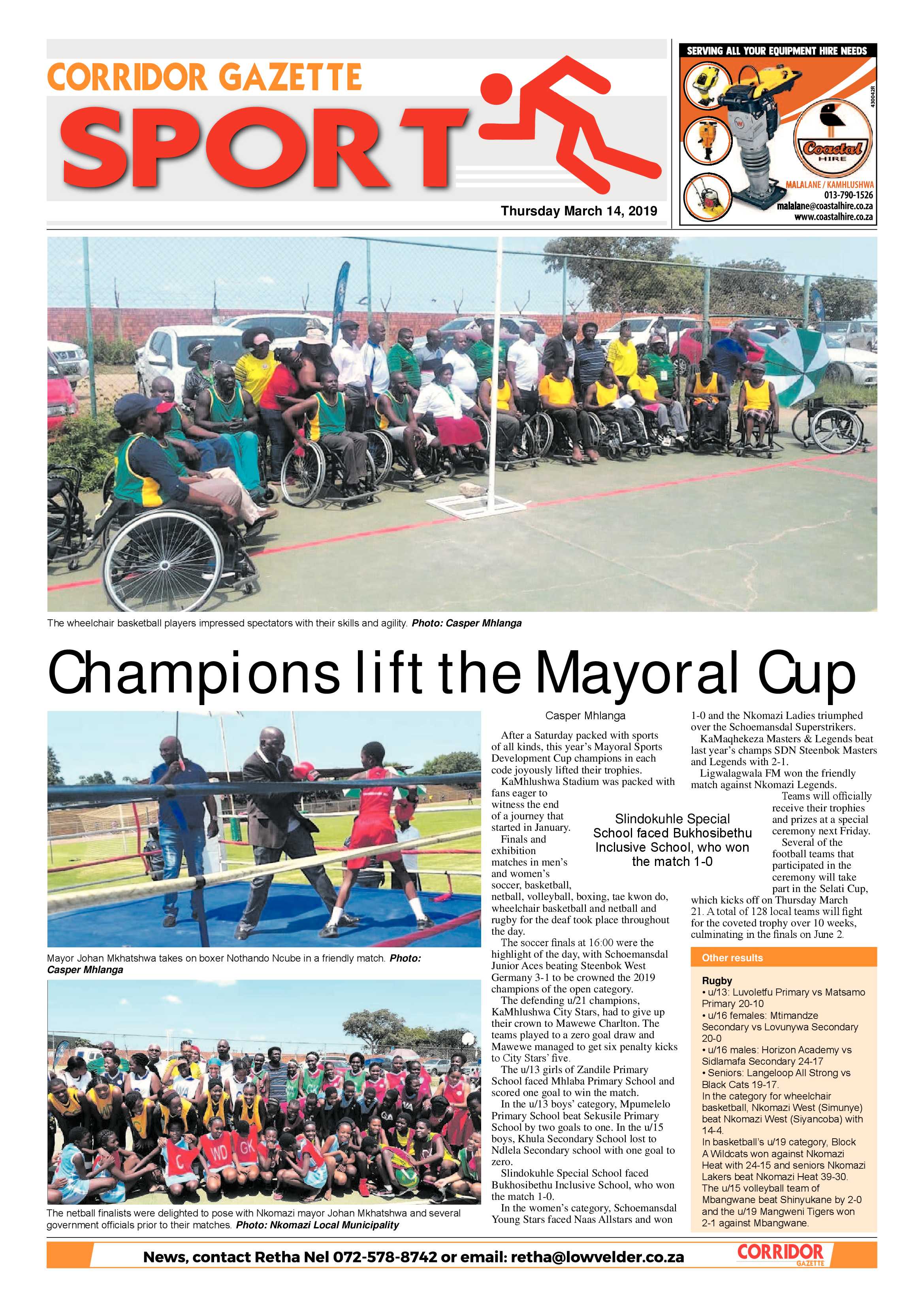 Corridor Gazette 14 March 2019 page 8