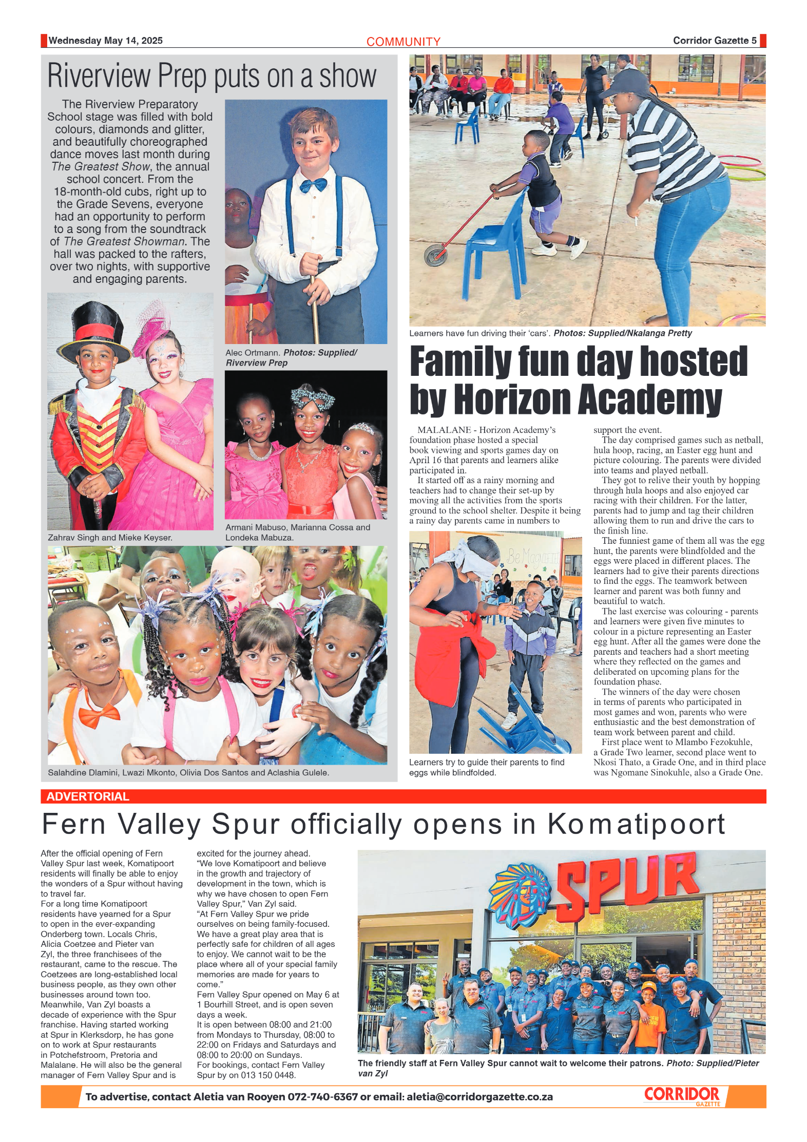 Corridor Gazette 15 May 2025 page 5