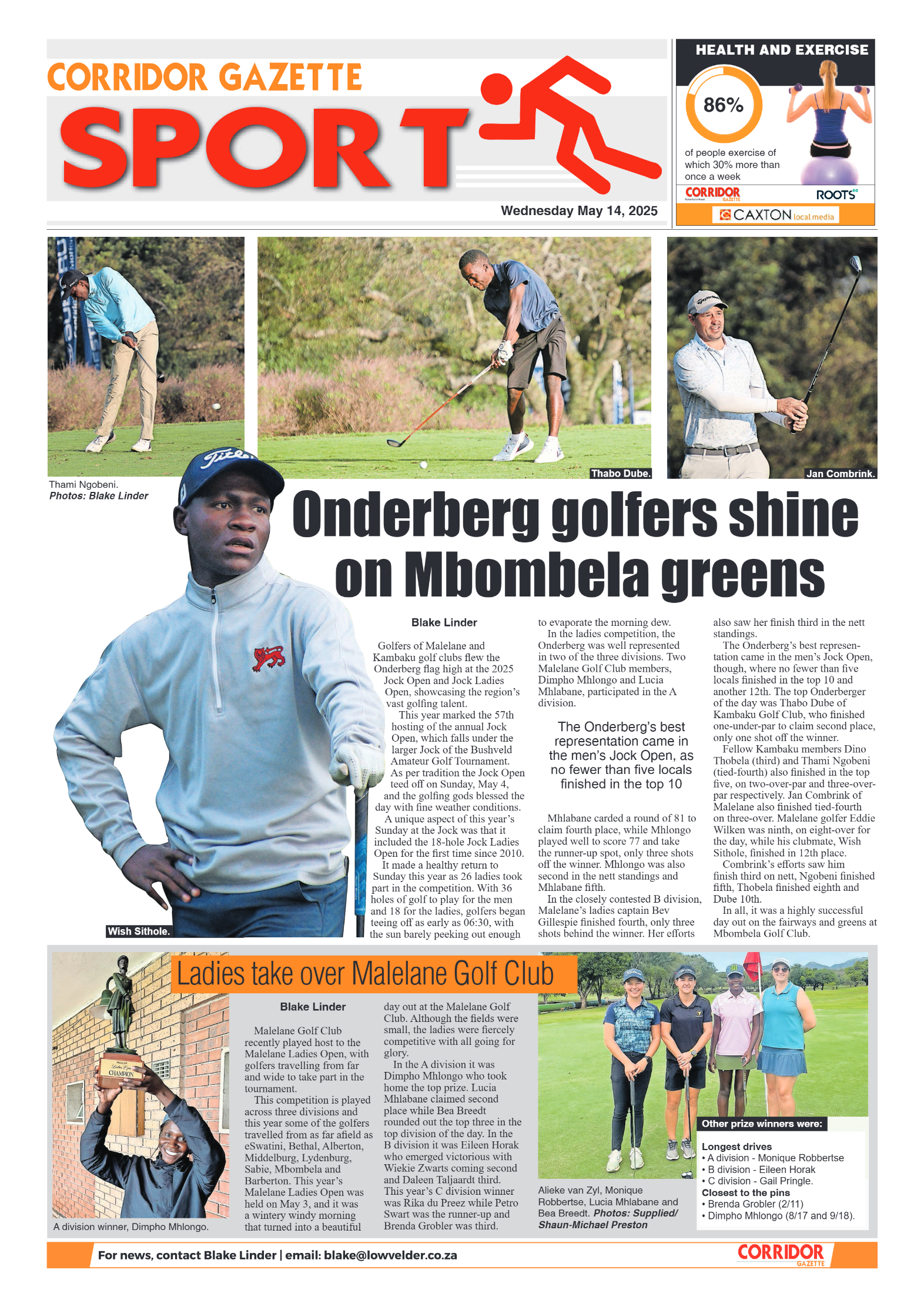 Corridor Gazette 15 May 2025 page 8