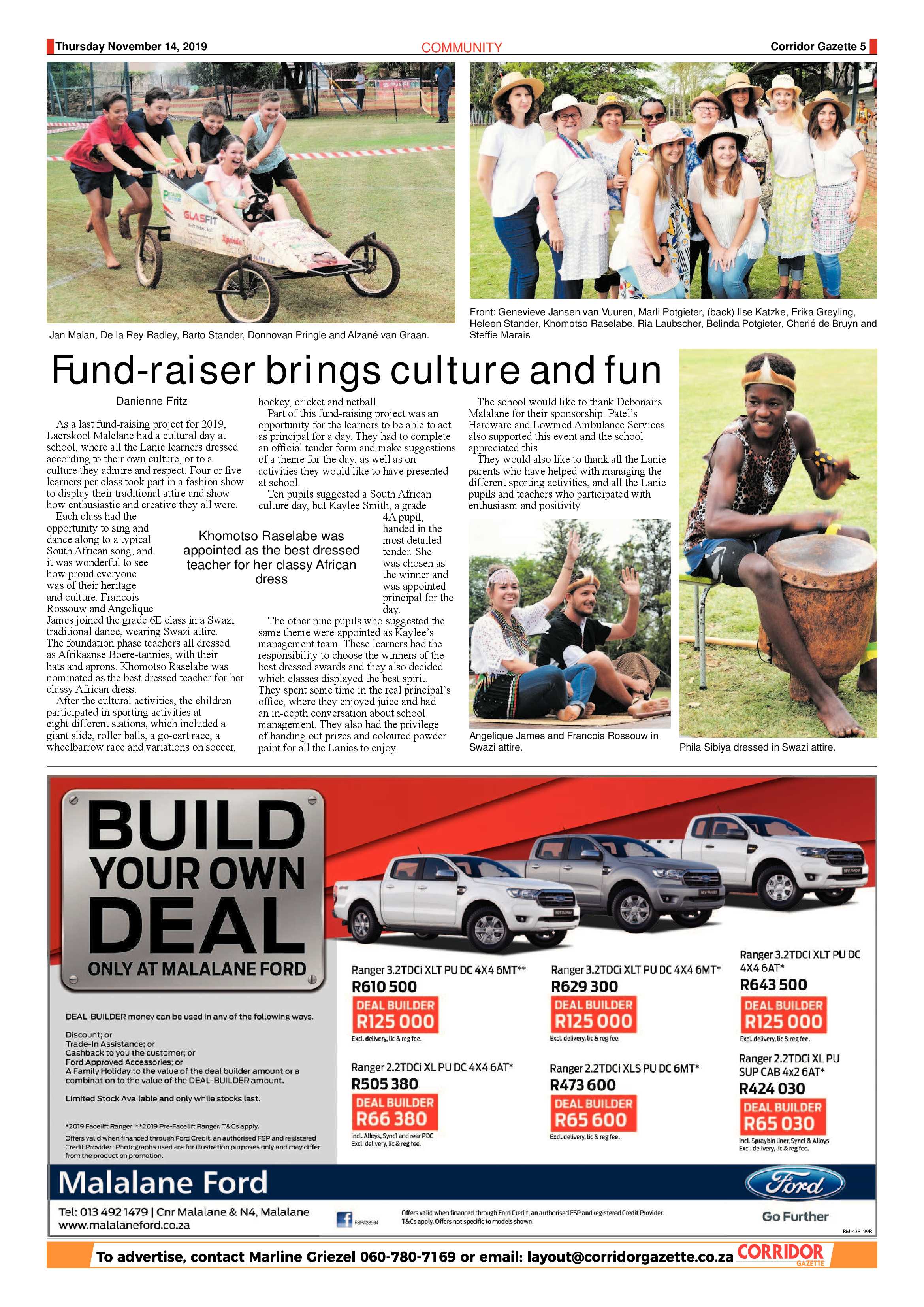 Corridor Gazette 14 November 2019 page 5