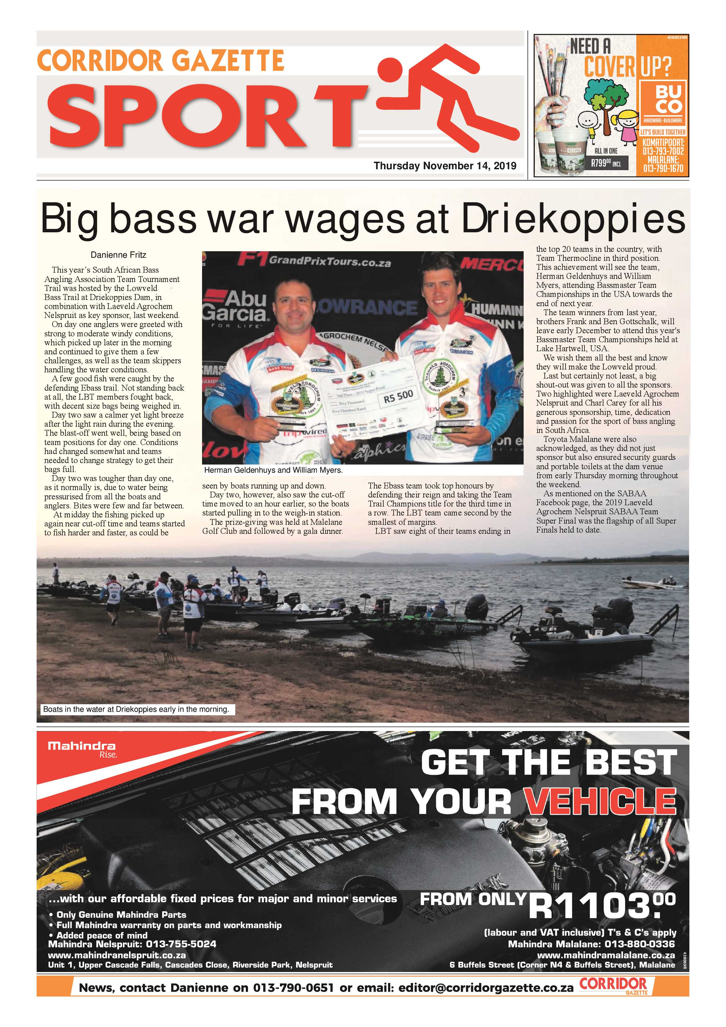 Corridor Gazette 14 November 2019 page 8