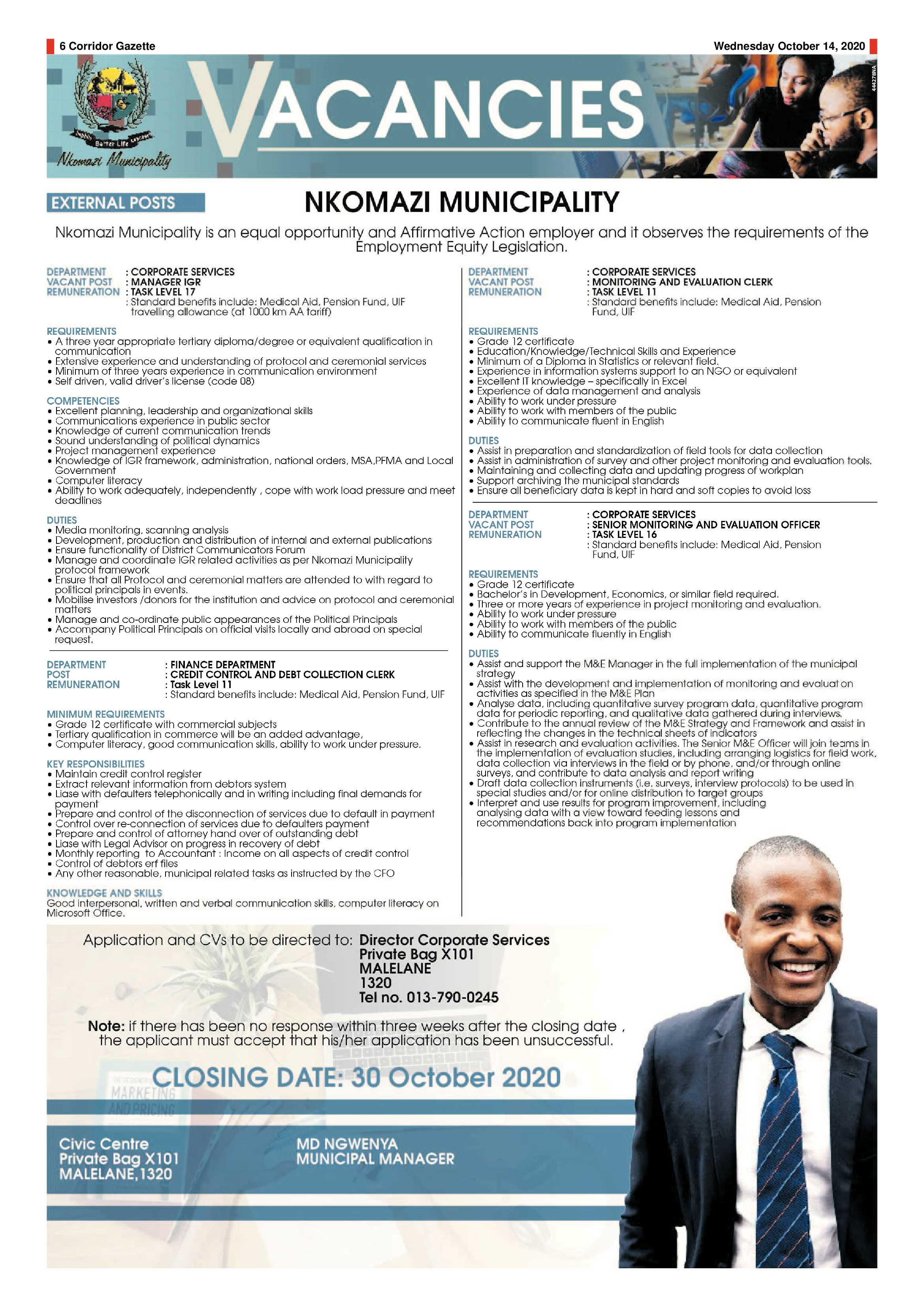 Corridor Gazette 14 October 2020 page 6