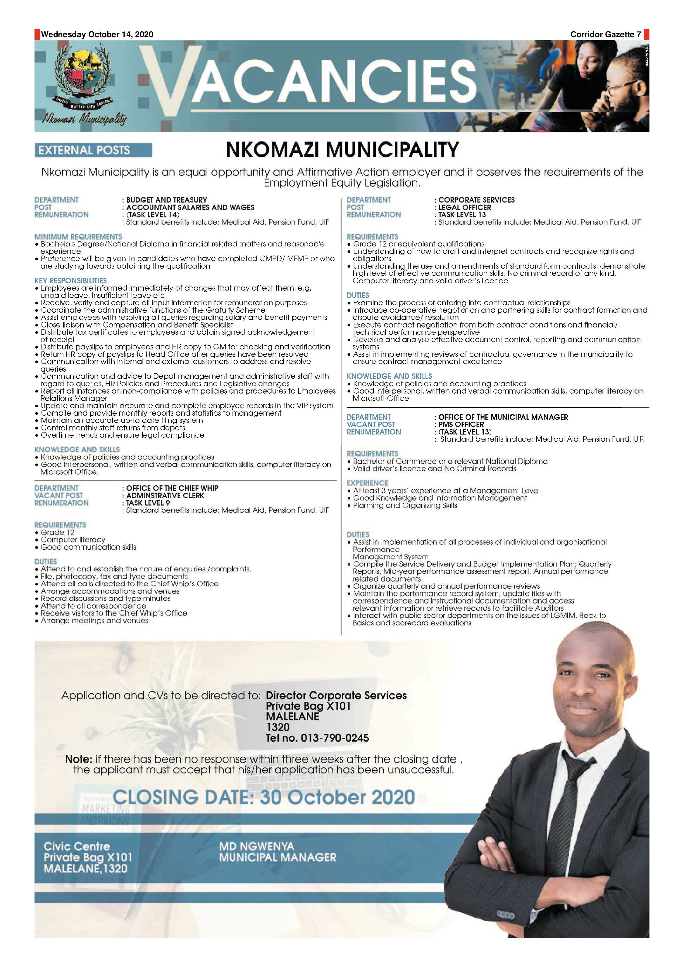 Corridor Gazette 14 October 2020 page 7