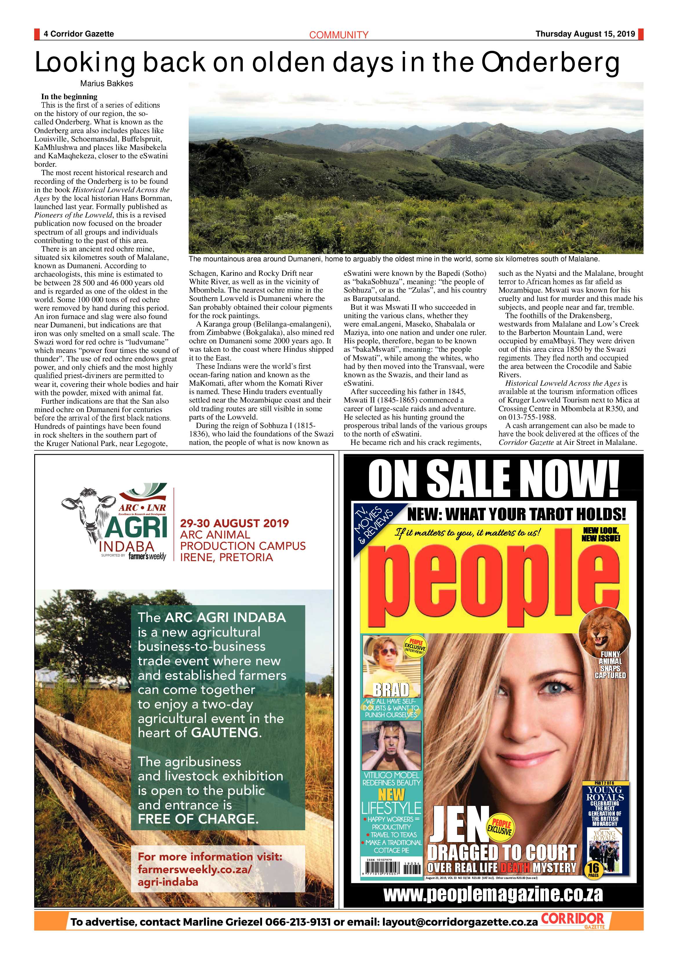 Corridor Gazette 15 August 2019 page 4